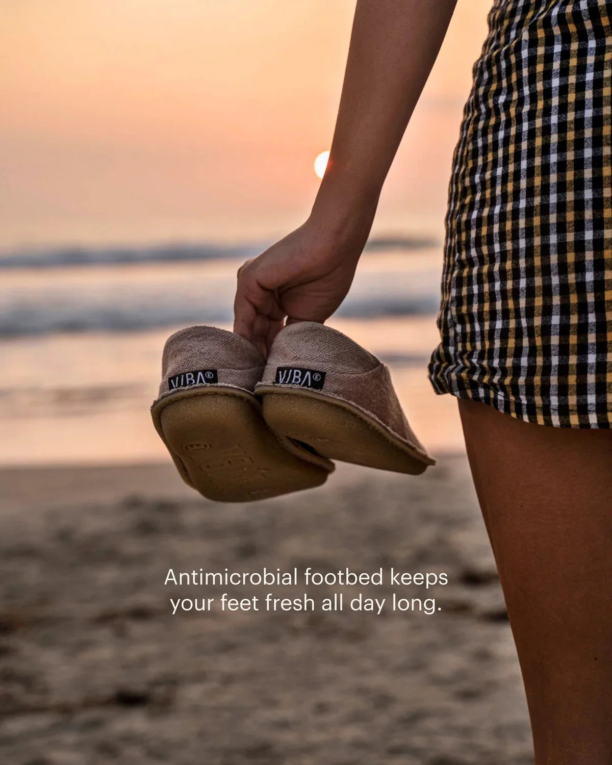 VIBAe Portuguese handmade ZUMA linen shoes, designed for comfort, durability, and lightweight. Honest VIBA-ZUMA Linen-WR Wild Rose (ZUMA Linen) - Image 10