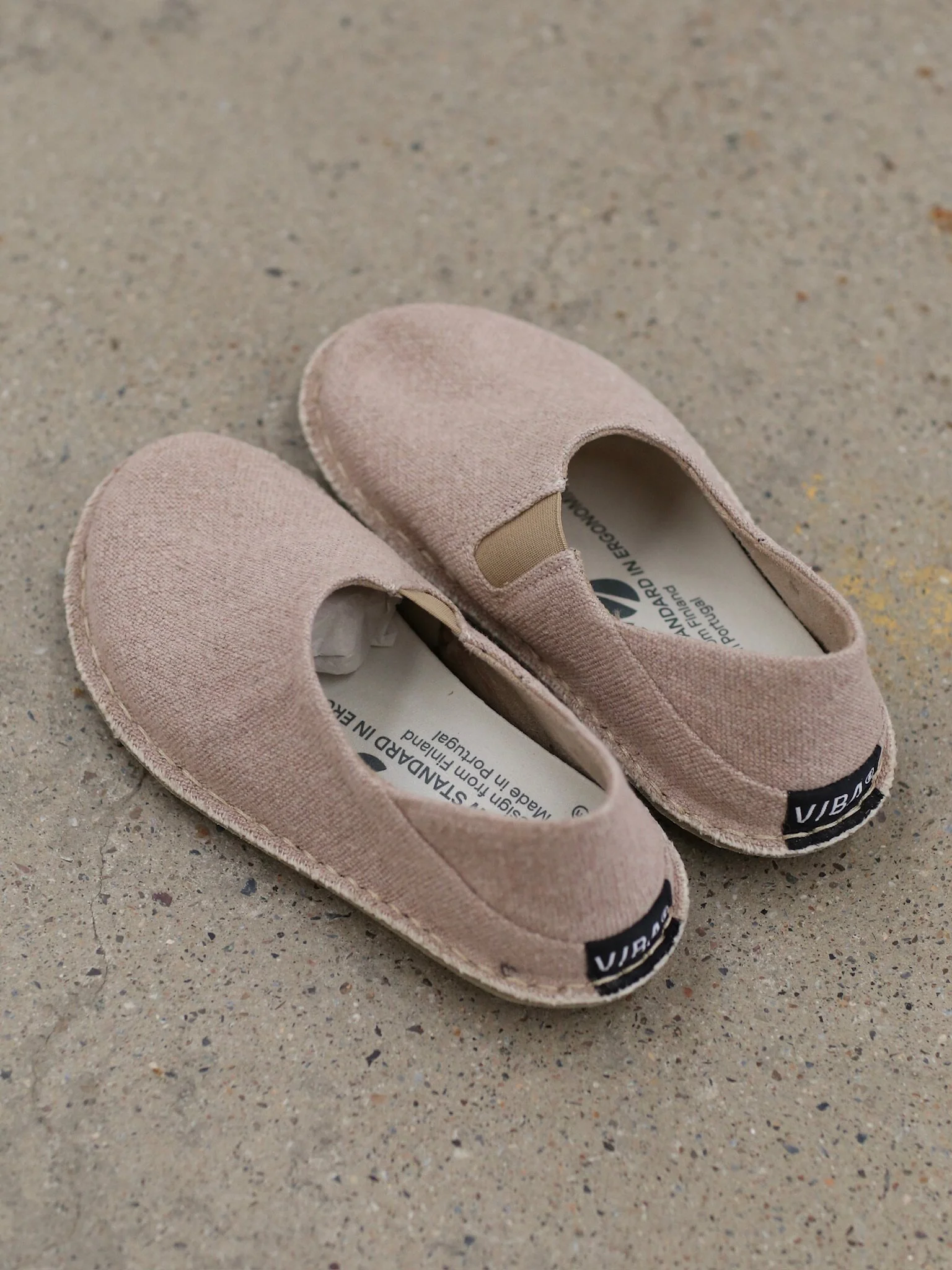 VIBAe Portuguese handmade ZUMA linen shoes, designed for comfort, durability, and lightweight. Honest VIBA-ZUMA Linen-WR Wild Rose (ZUMA Linen) - Image 3