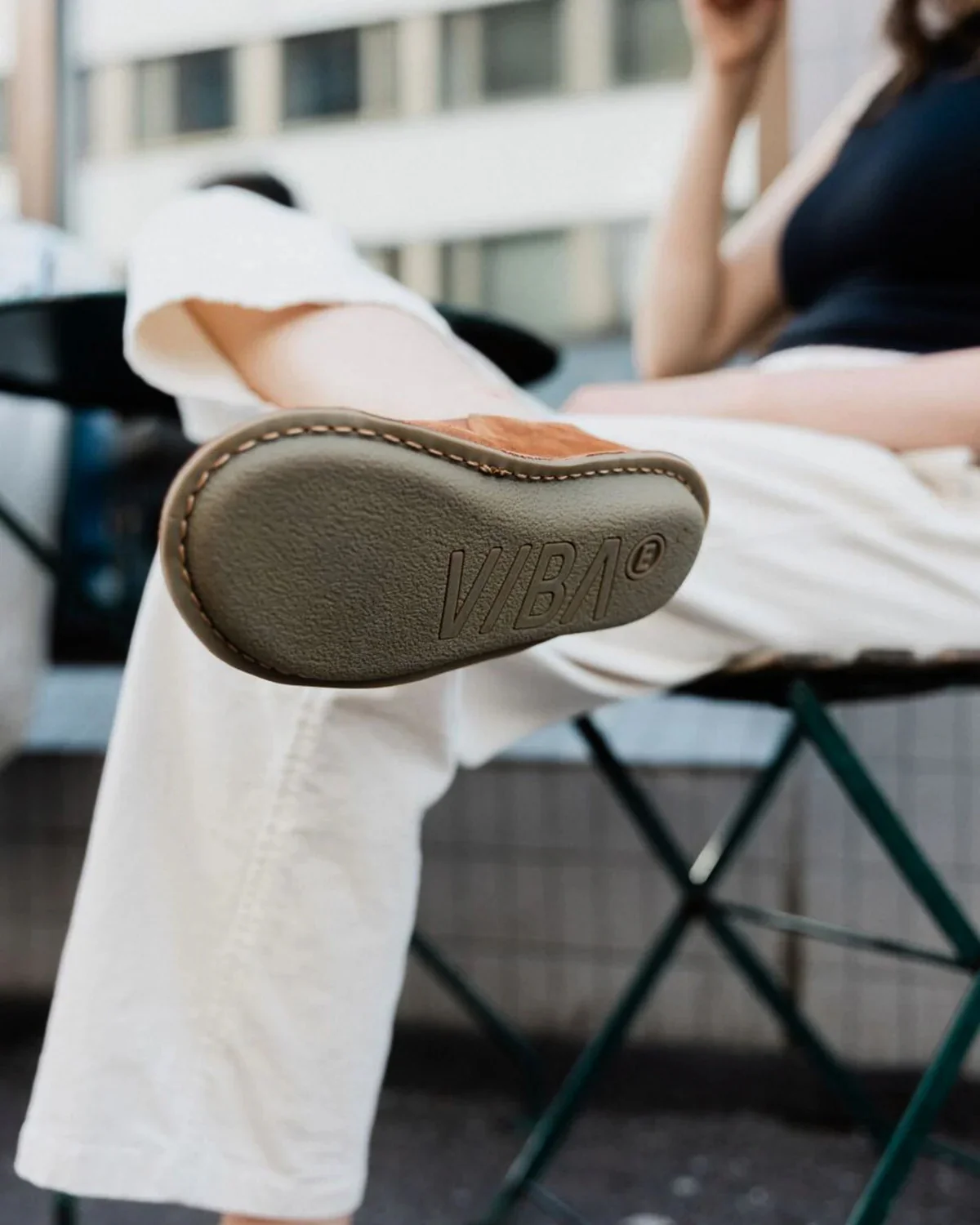 VIBAe Portuguese handmade ZUMA vegetable-tanned leather slippers, reversible, suitable for long walks. VIBA-ZUMA Leather/Bio Suede-STB Suede Tan Brown (VIBA-ZUMA Leather/Bio Suede) - Image 10