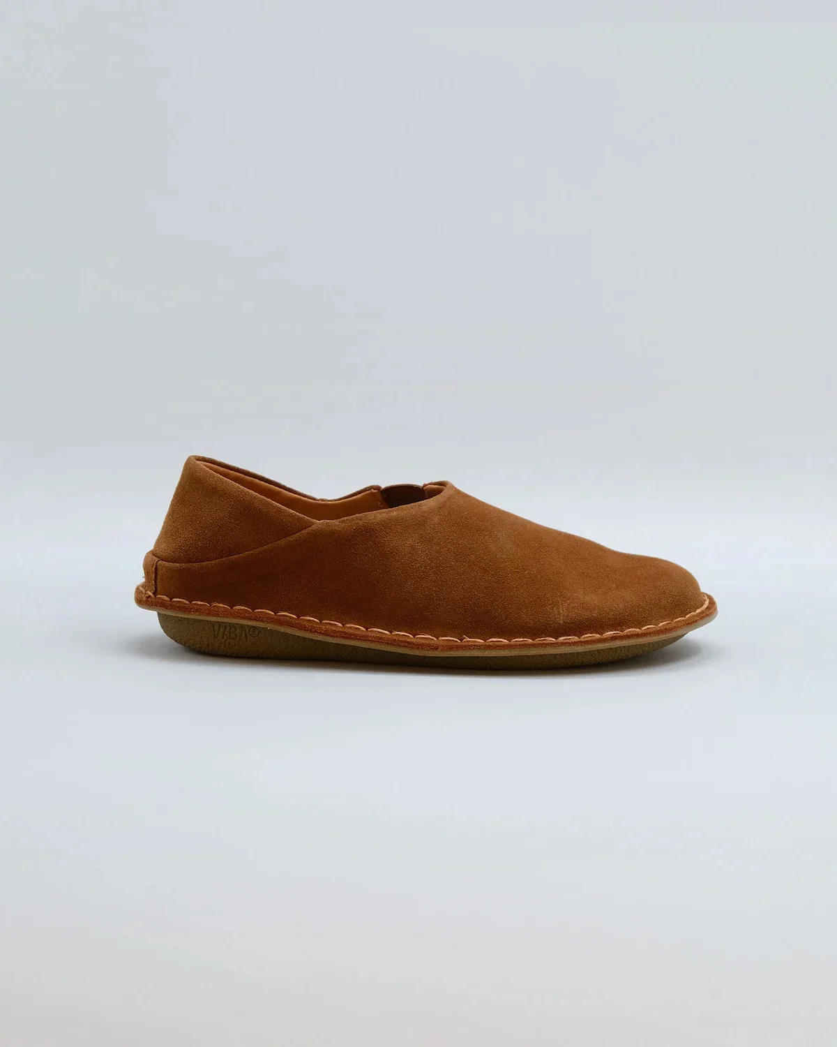 VIBAe Portuguese handmade ZUMA vegetable-tanned leather slippers, reversible, suitable for long walks. VIBA-ZUMA Leather/Bio Suede-STB Suede Tan Brown (VIBA-ZUMA Leather/Bio Suede) - Image 4