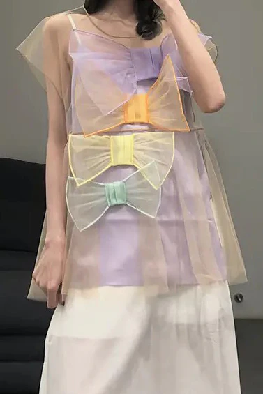 VIKTOR&ROLF Lilac Sling Top THROW ME UNDER I (TPW000A-13-119) PVR1 - Image 3