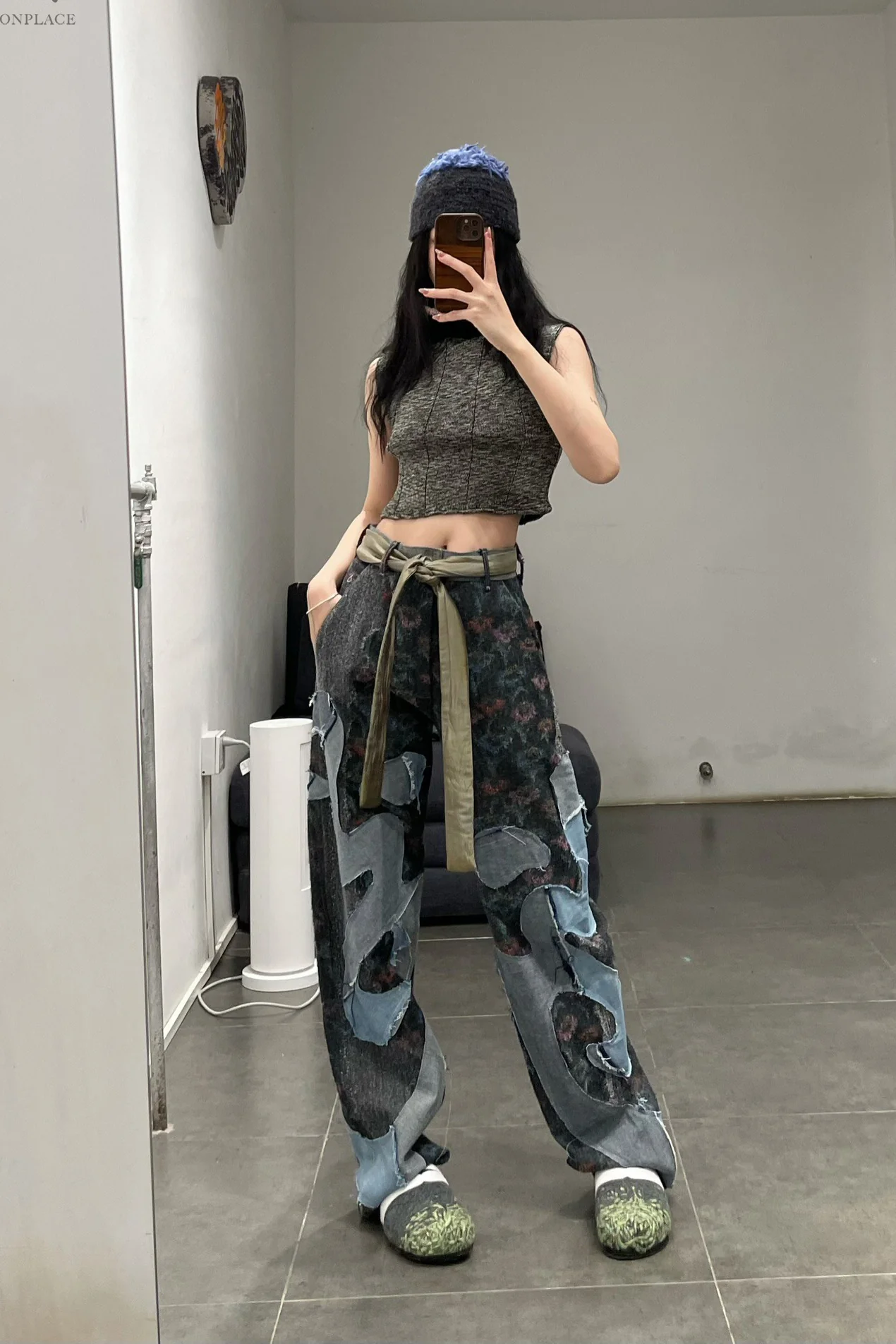 Vitelli cropped vest with high collar and metallic ribbing FW23_VIT0075_J31_J14 - Image 10