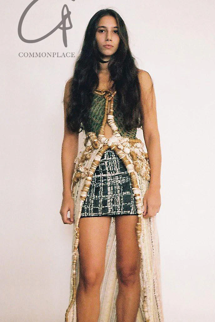 Vitelli jacquard mini skirt SS23_D47_F13MK_J5 - Image 8