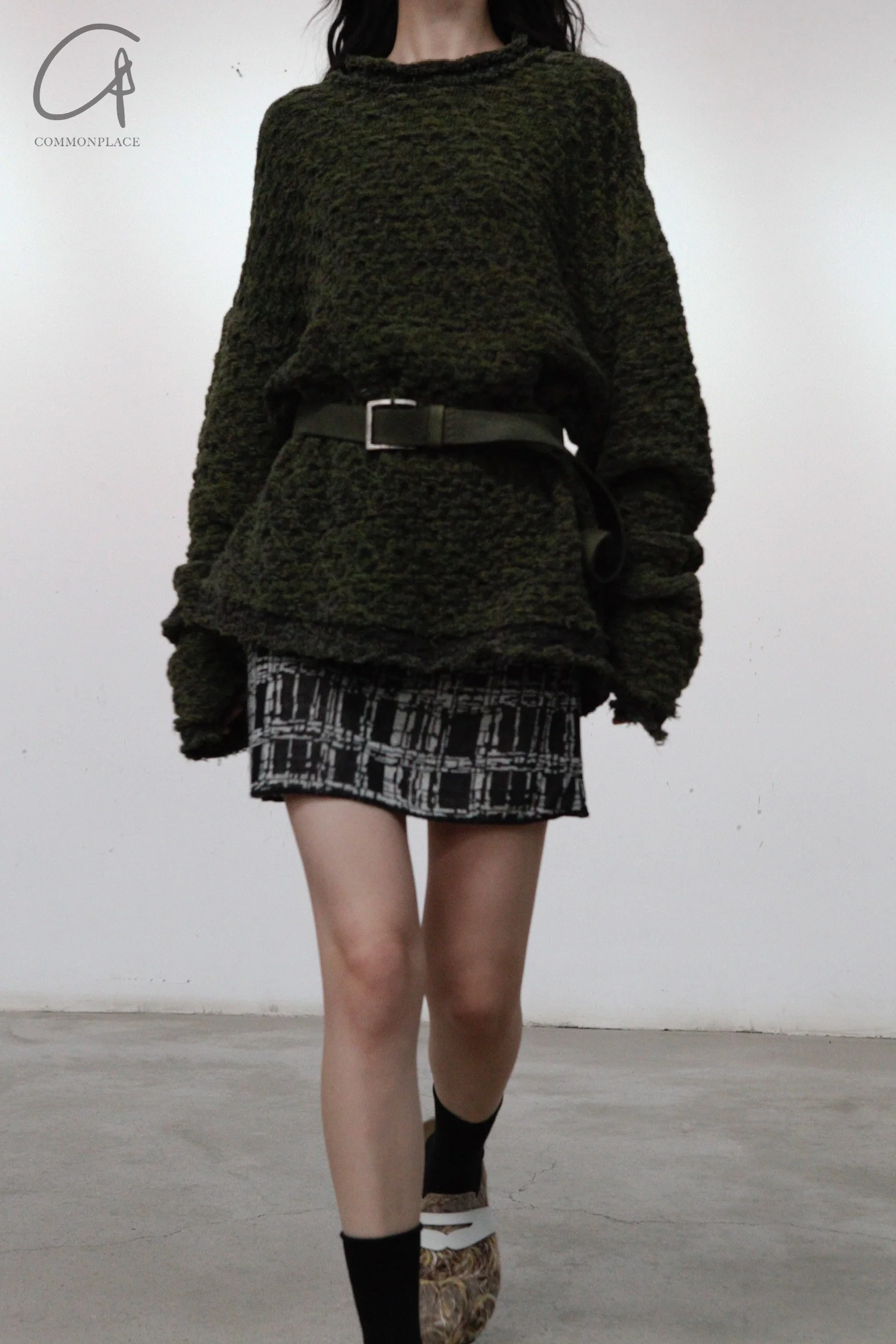 Vitelli jacquard mini skirt SS23_D47_F13MK_J5 - Image 9