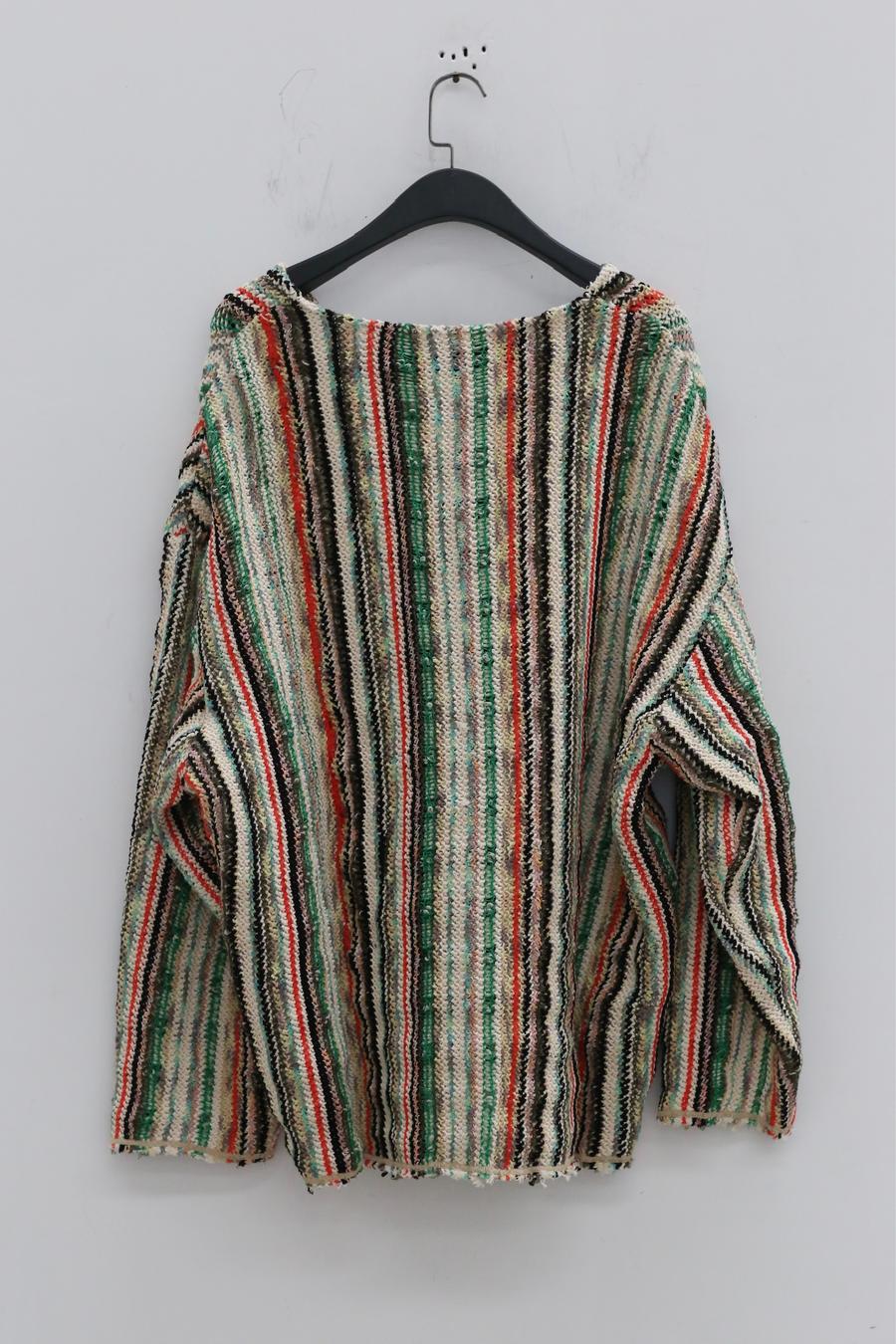 Vitelli Kaftan Sweater SS23_D38_G07PK_W3 Checkered Lime - Image 9