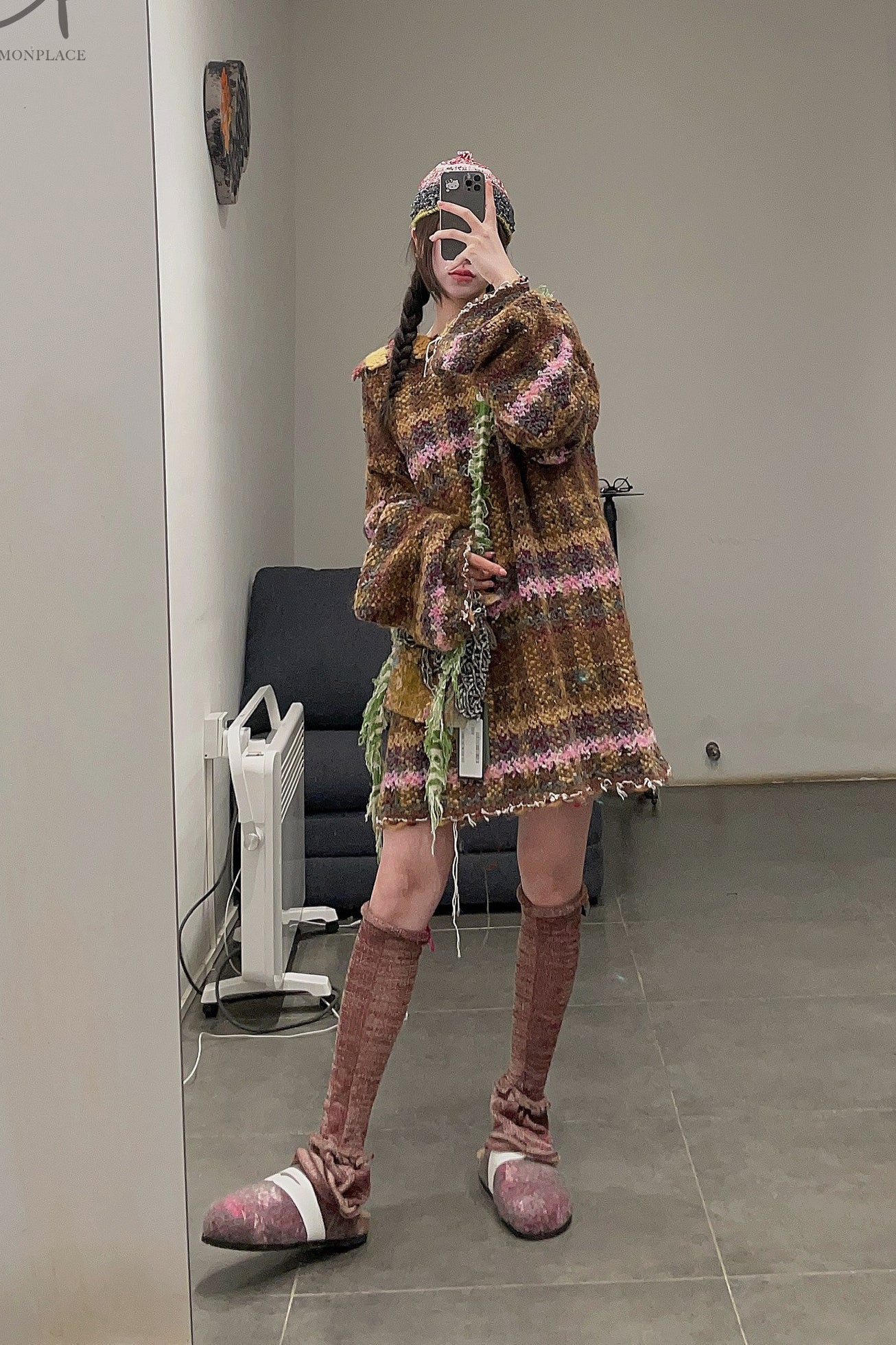 Vitelli knitted monster hoodie FW22_OKT_A017 - Image 21