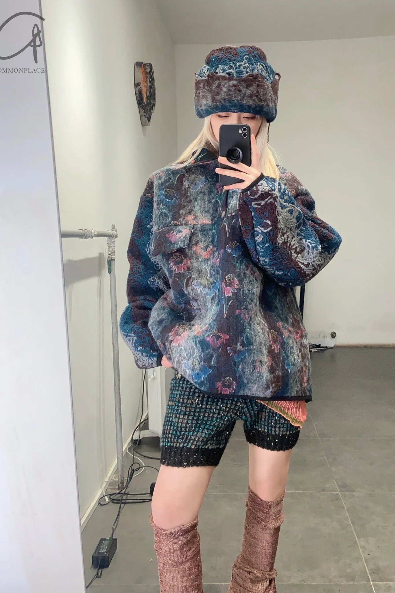 Vitelli knitted shorts FW22_OKT_M005_AZ PV13 - Image 10