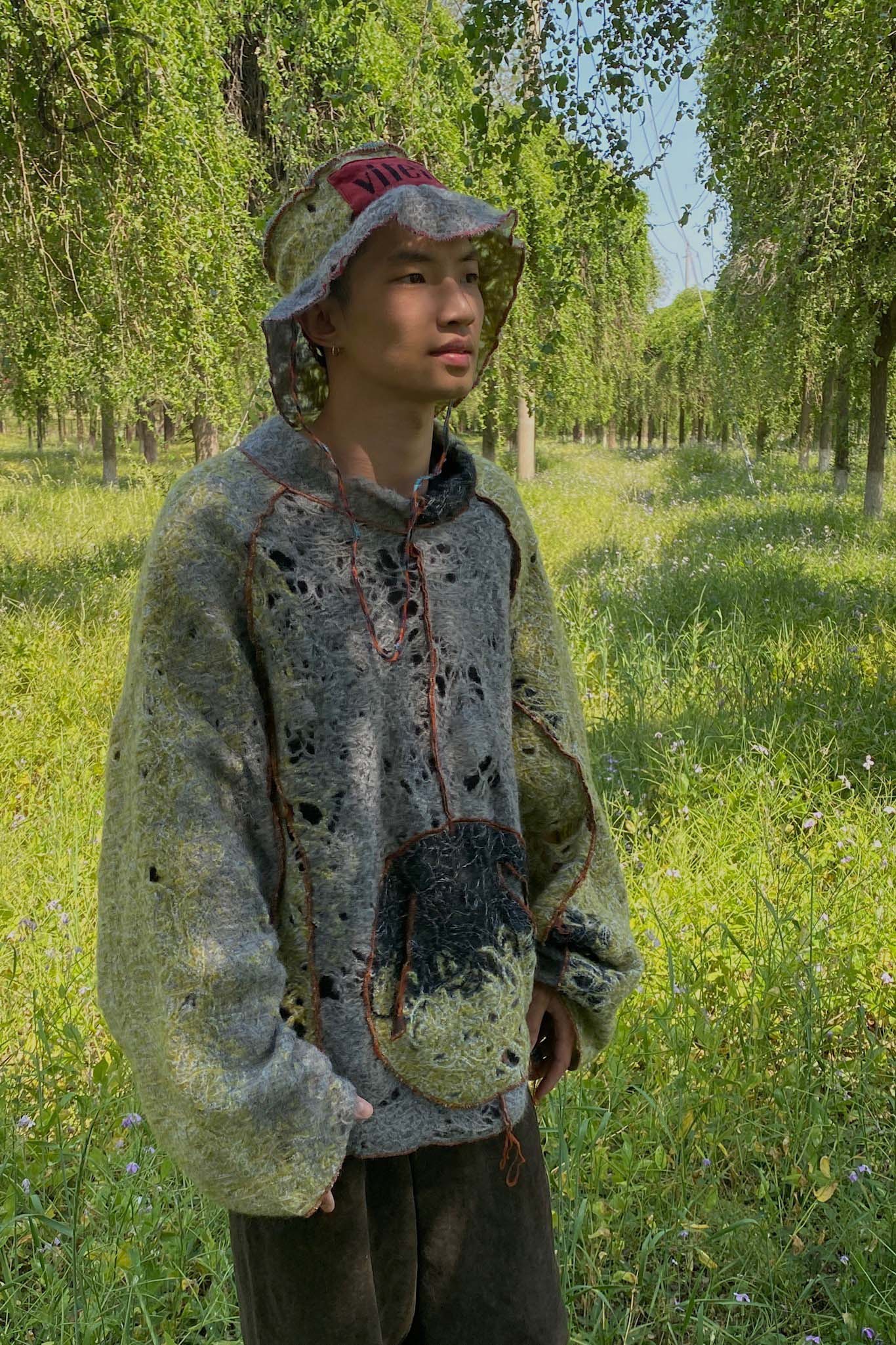 Vitelli patchwork raglan jacket SS22_RVIT01 - Image 9