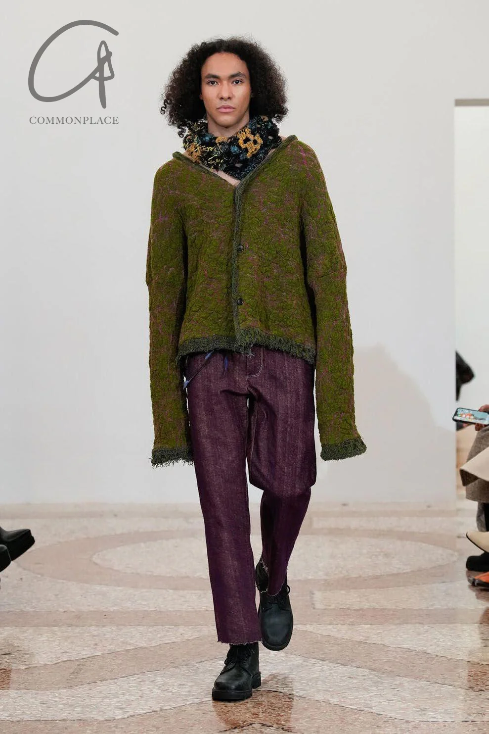 vitelli reversible bright aged jacquard cardigan PFW23_VIT004_J4 - Image 10