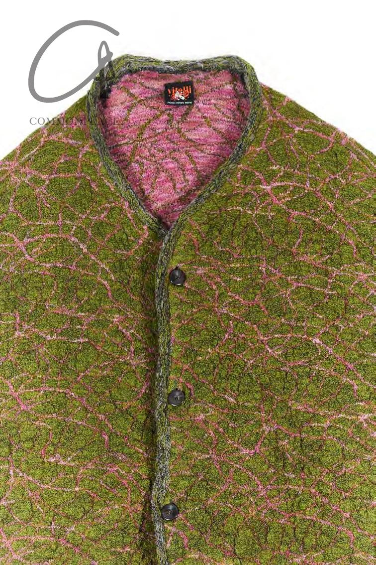 vitelli reversible bright aged jacquard cardigan PFW23_VIT004_J4 - Image 15