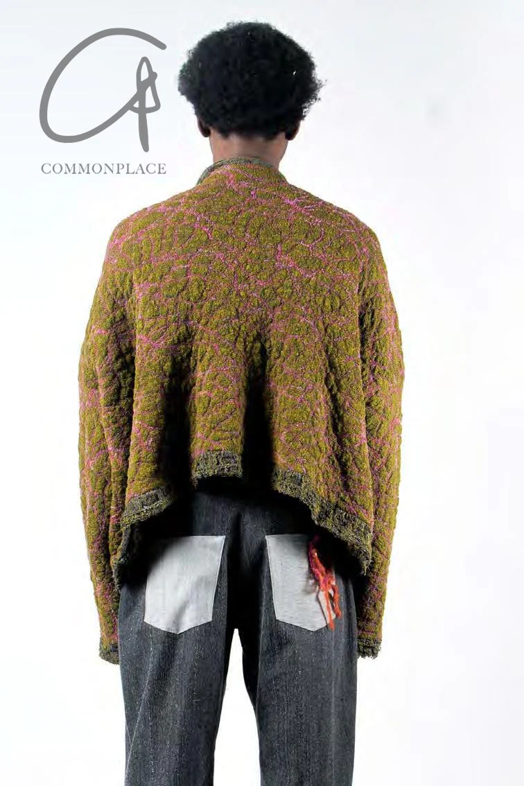 vitelli reversible bright aged jacquard cardigan PFW23_VIT004_J4 - Image 6