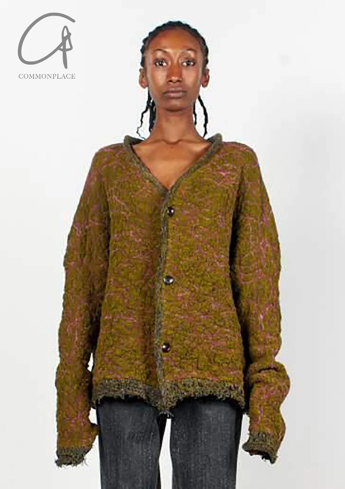 vitelli reversible bright aged jacquard cardigan PFW23_VIT004_J4 - Image 7