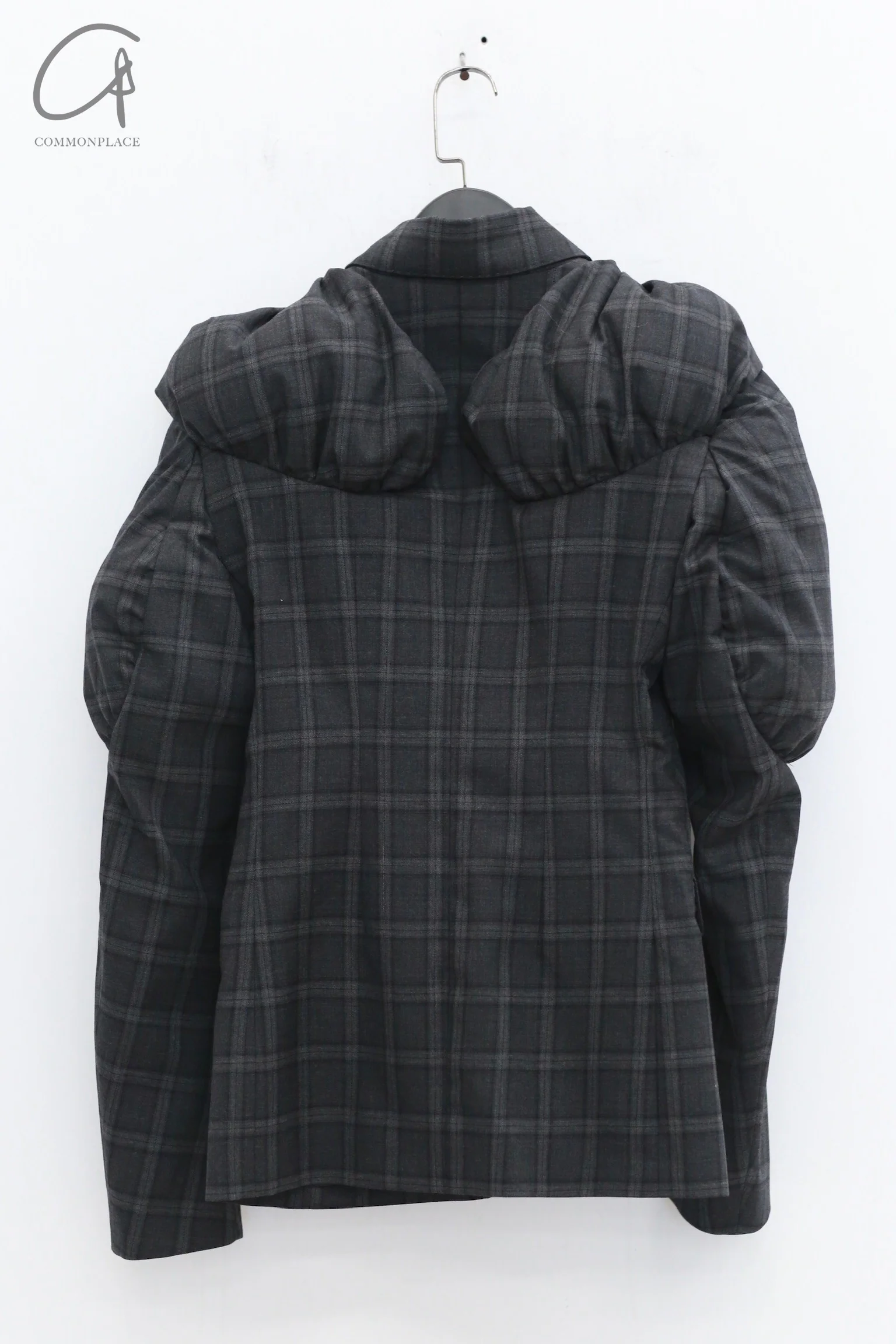 Walter Van Beirendonck 24 Autumn and Winter Yeti Suit Jacket WVB-1014-CC7 Blue Black Gray Black - Image 7