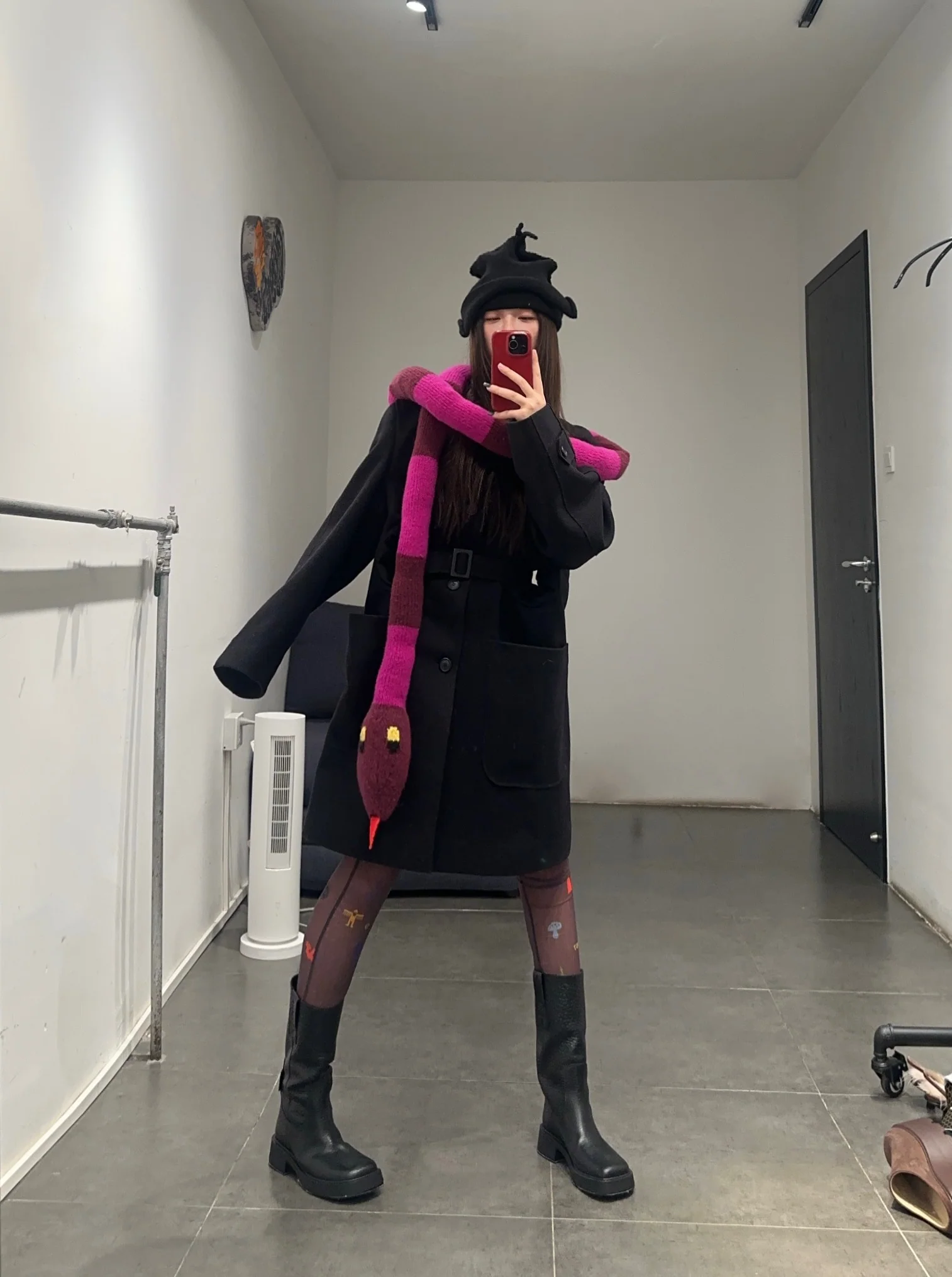 Walter Van Beirendonck 24 Autumn/Winter Jacket Belgium WVB-1007-HEI Black - Image 11