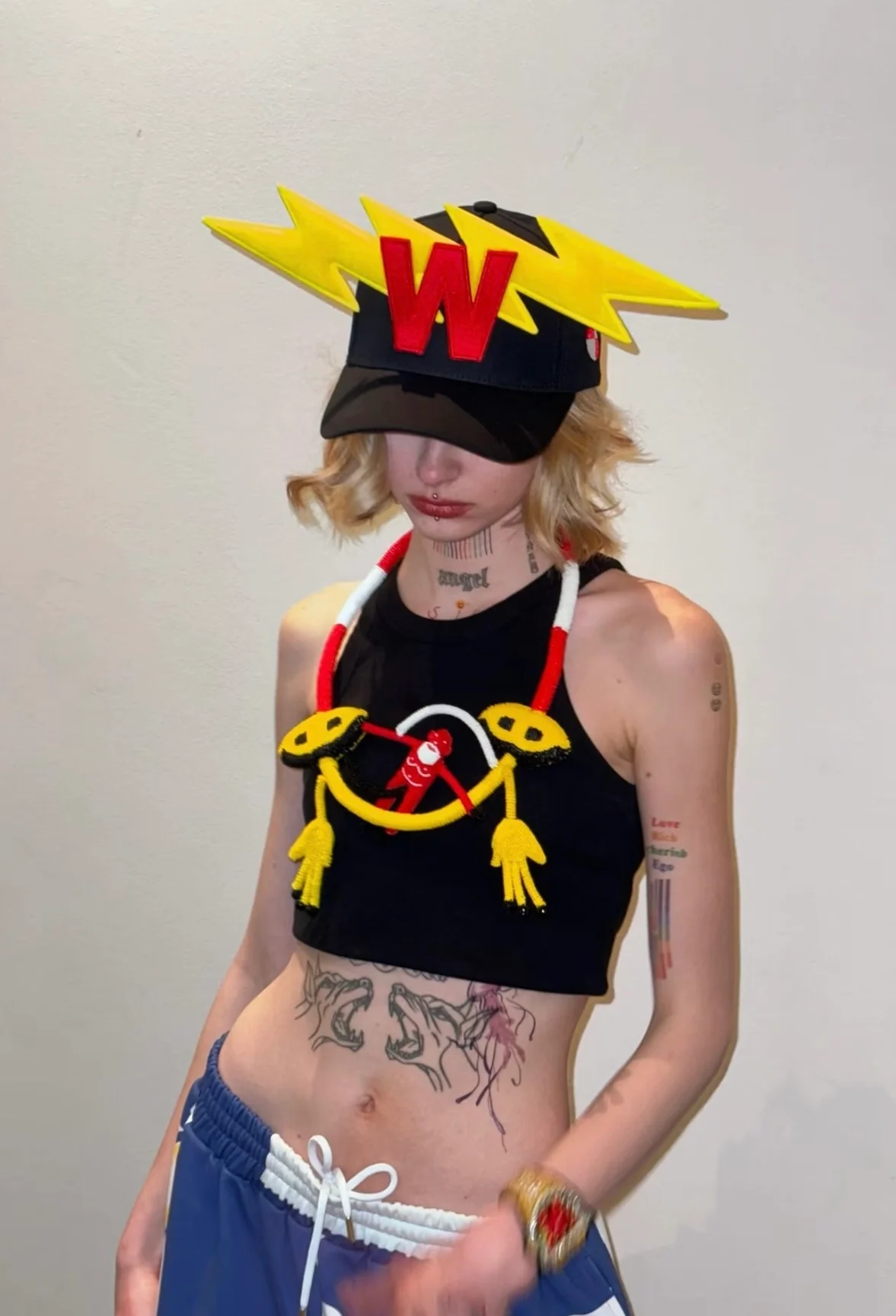 Walter Van Beirendonck 24 Spring/Summer Hat Accessories WVB-9005-SD Lightning WVB-9004 - Image 3