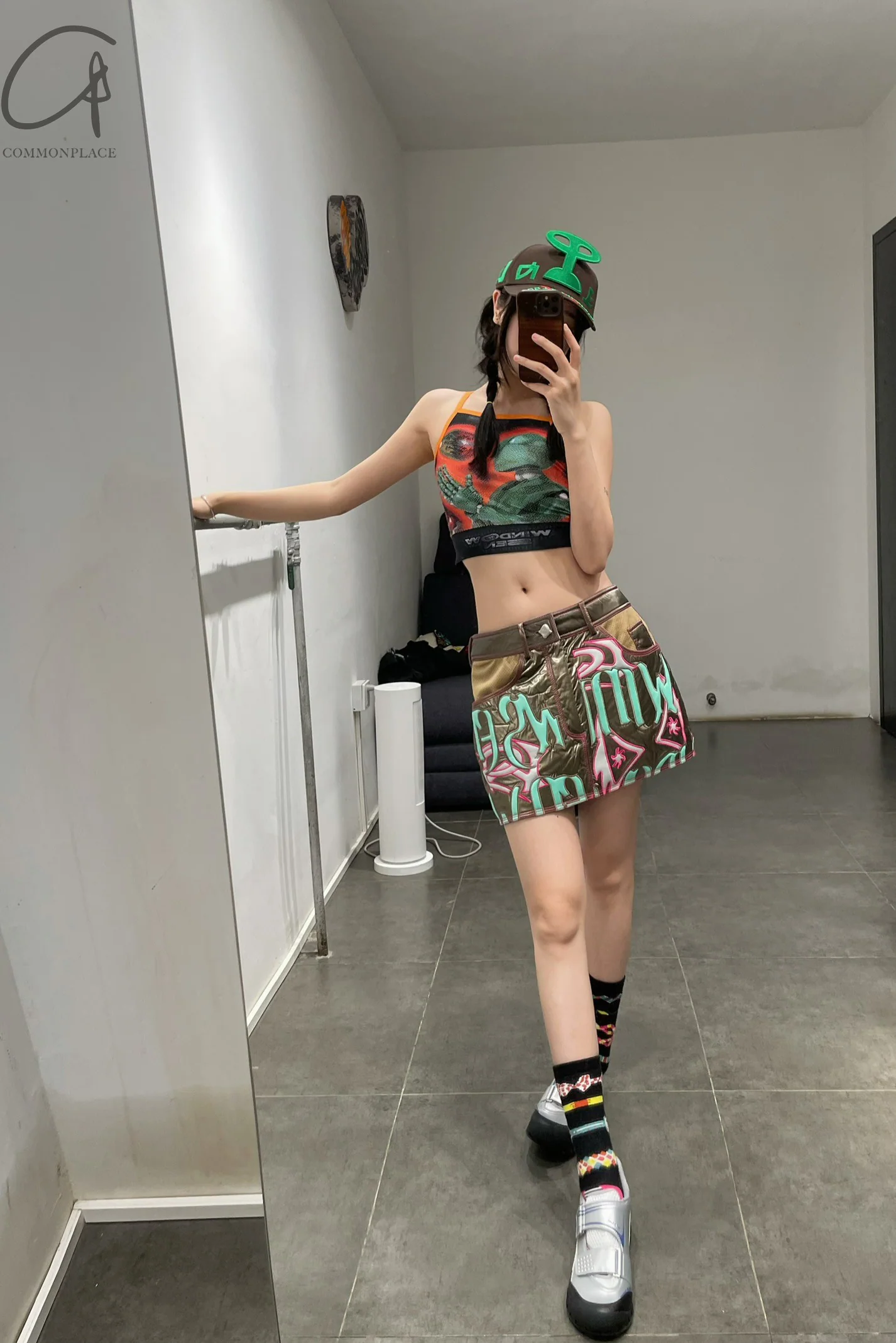 Walter Van Beirendonck 24 Spring/Summer Hat WVB-9003-QIAOKELI Chocolate PWVB9 - Image 5
