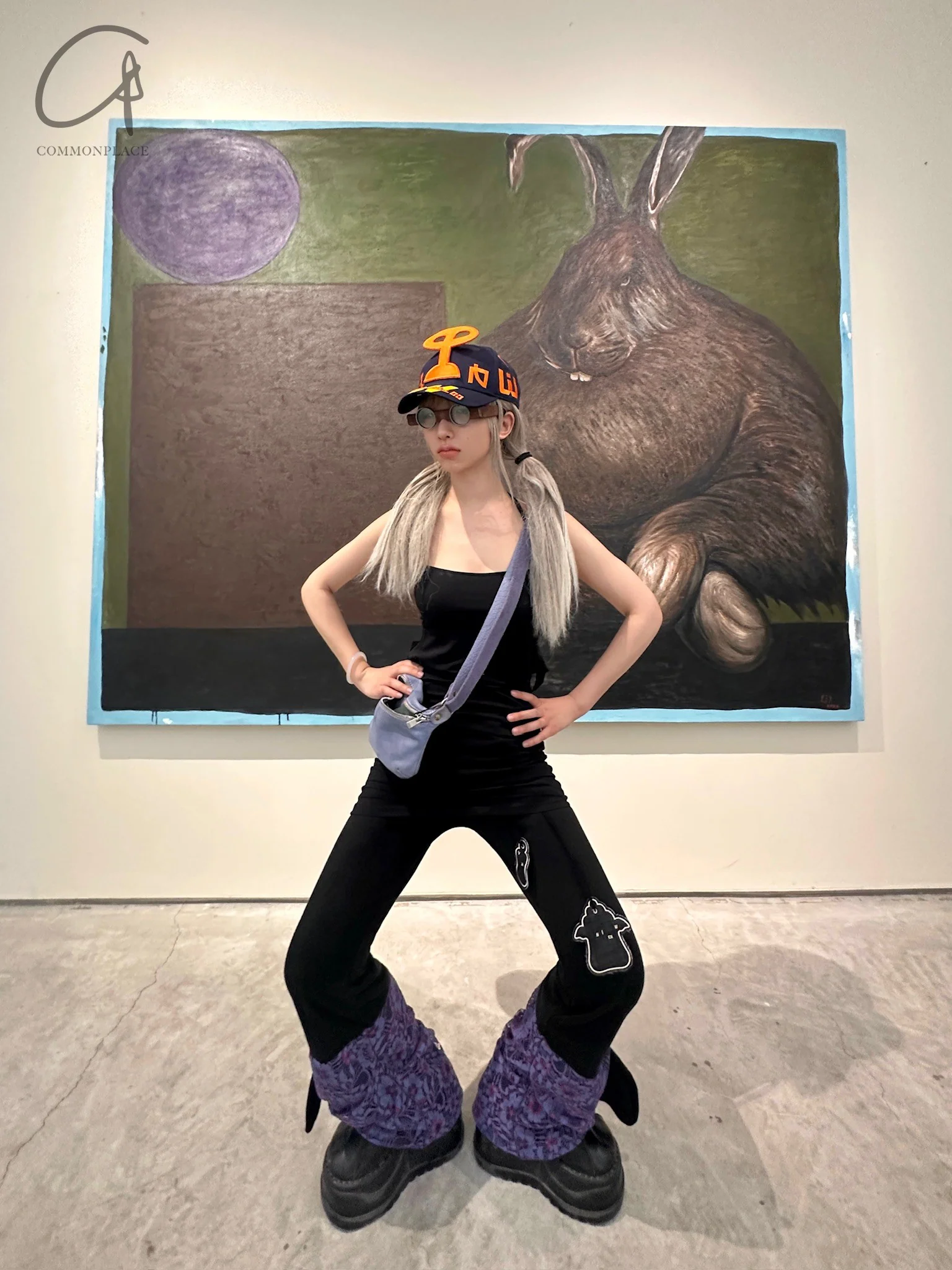 Walter Van Beirendonck 24 Spring/Summer Hat WVB-9003-QING Indigo PWVB9 - Image 9
