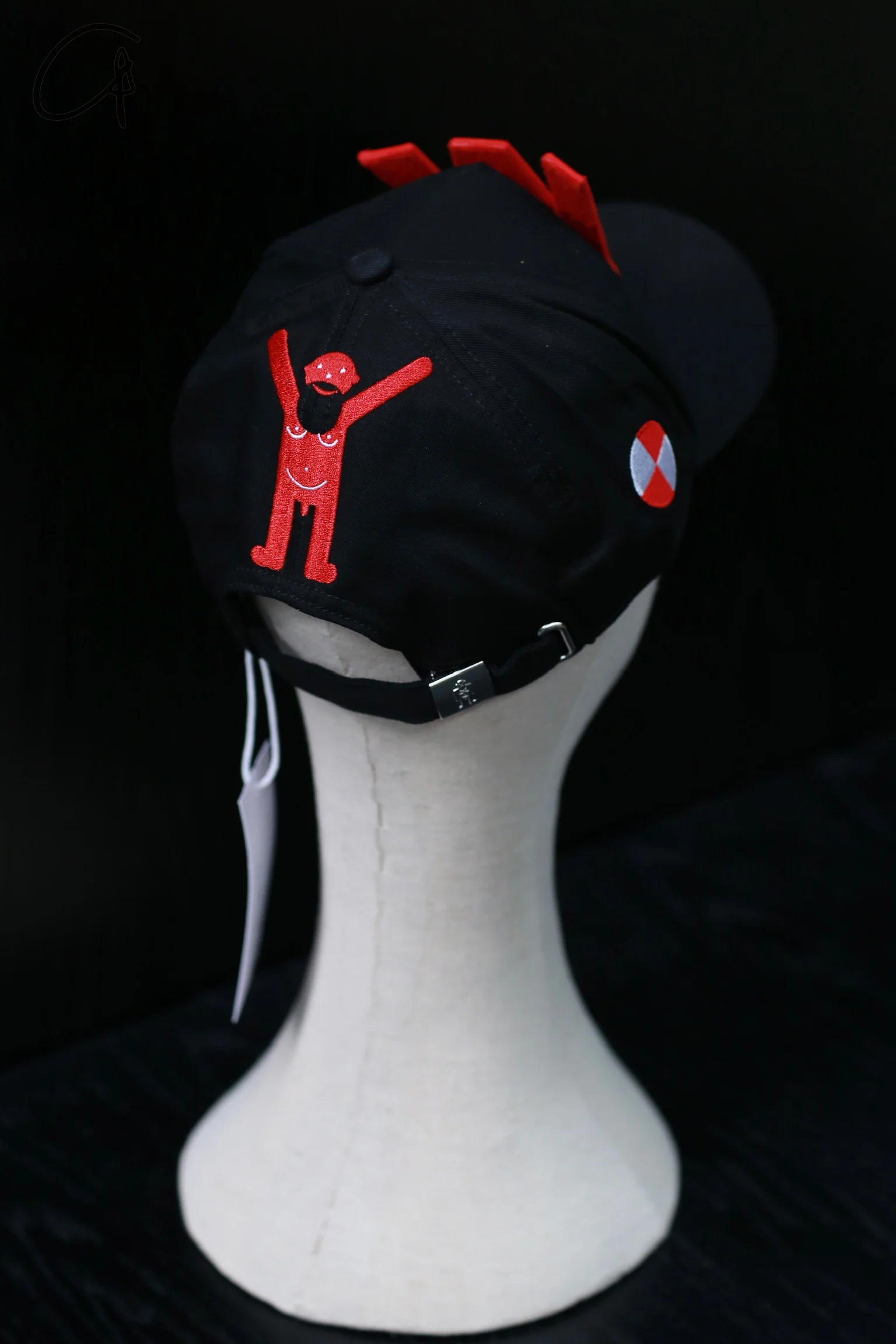 Walter Van Beirendonck 24 Spring/Summer Hat WVB-9004-HEI Black - Image 3