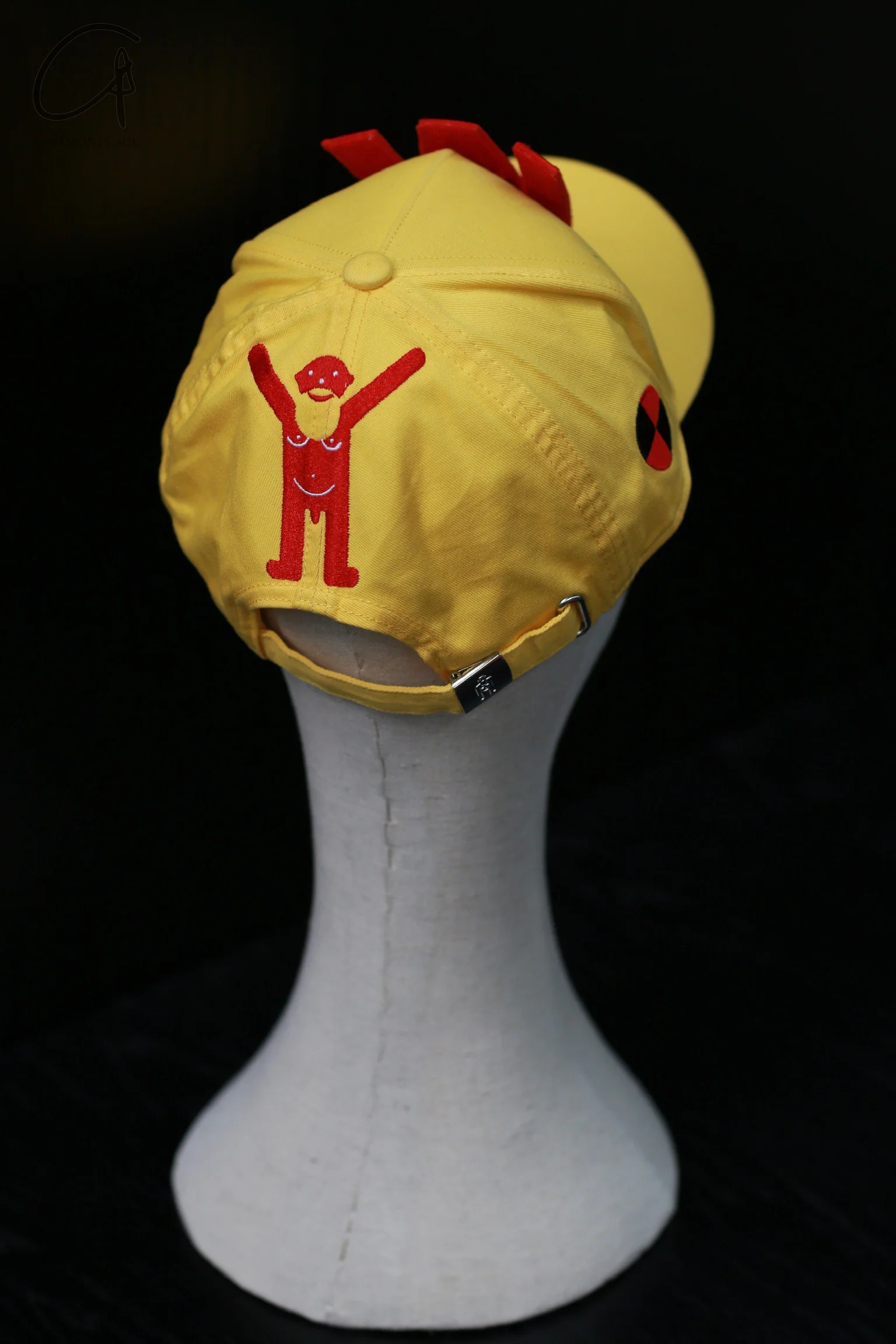 Walter Van Beirendonck 24 Spring/Summer Hat WVB-9004-HUANG Yellow - Image 2