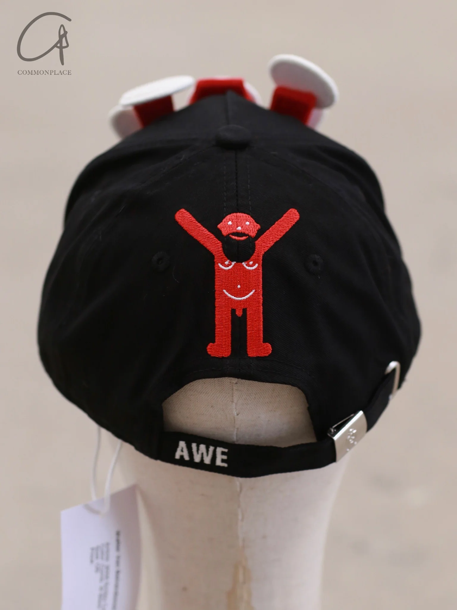 Walter Van Beirendonck 25 Spring/Summer Smile Patch Hat WVB-9006-Black - Image 3