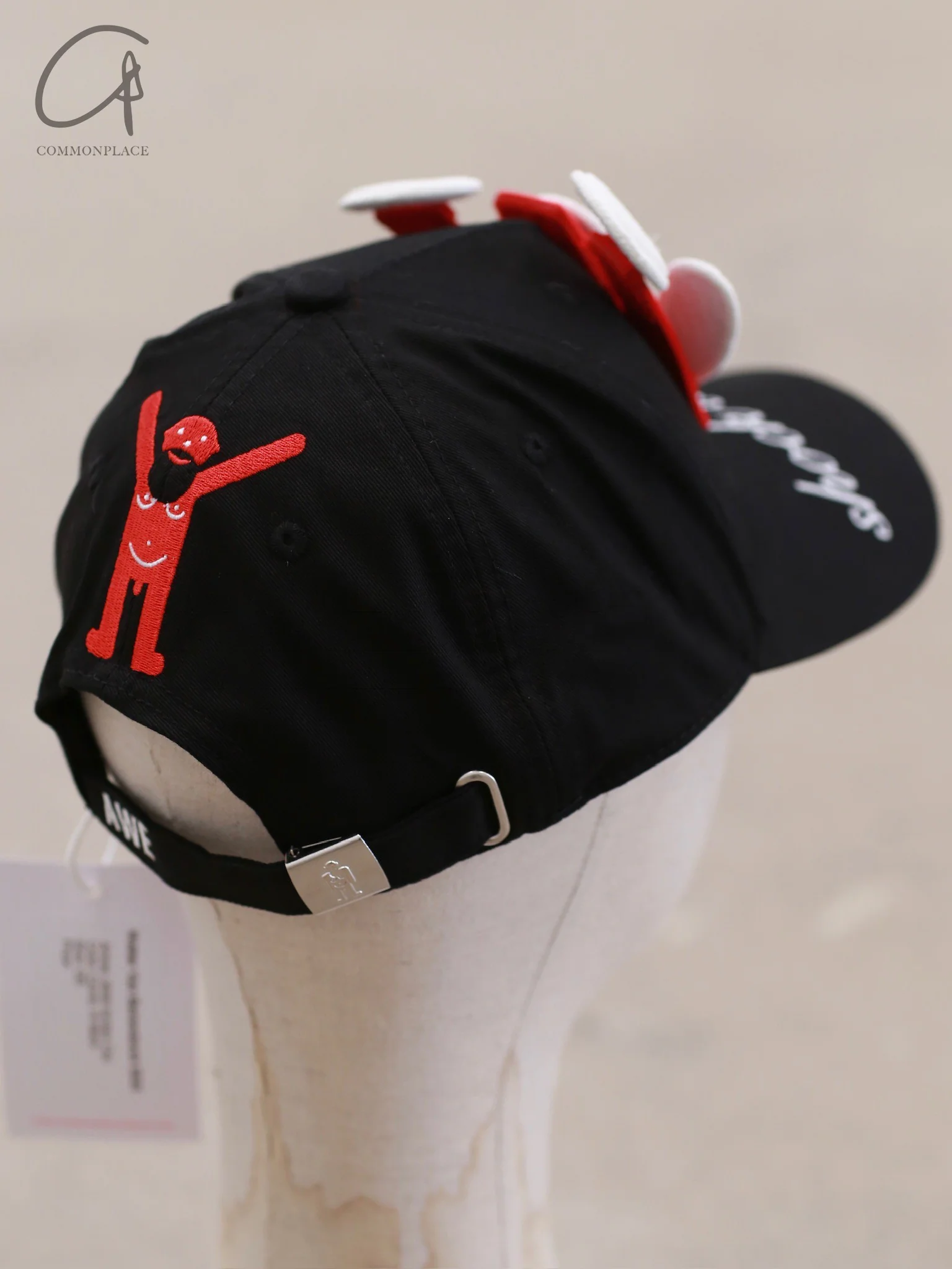 Walter Van Beirendonck 25 Spring/Summer Smile Patch Hat WVB-9006-Black - Image 4