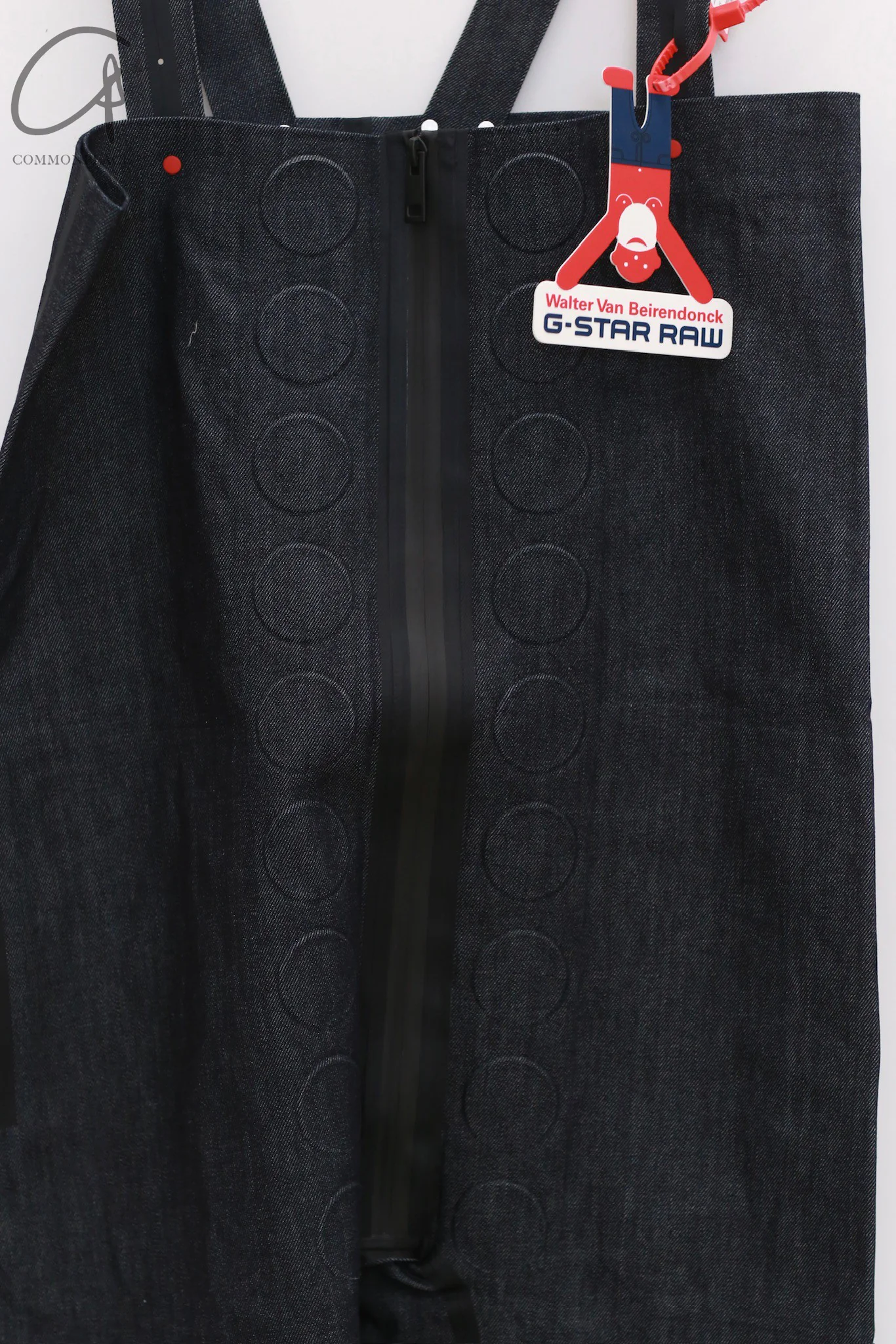Walter Van Beirendonck 25 Spring/Summer Waders Belgium WVB-D25829-KIR Denim (Raw) Black - Image 2