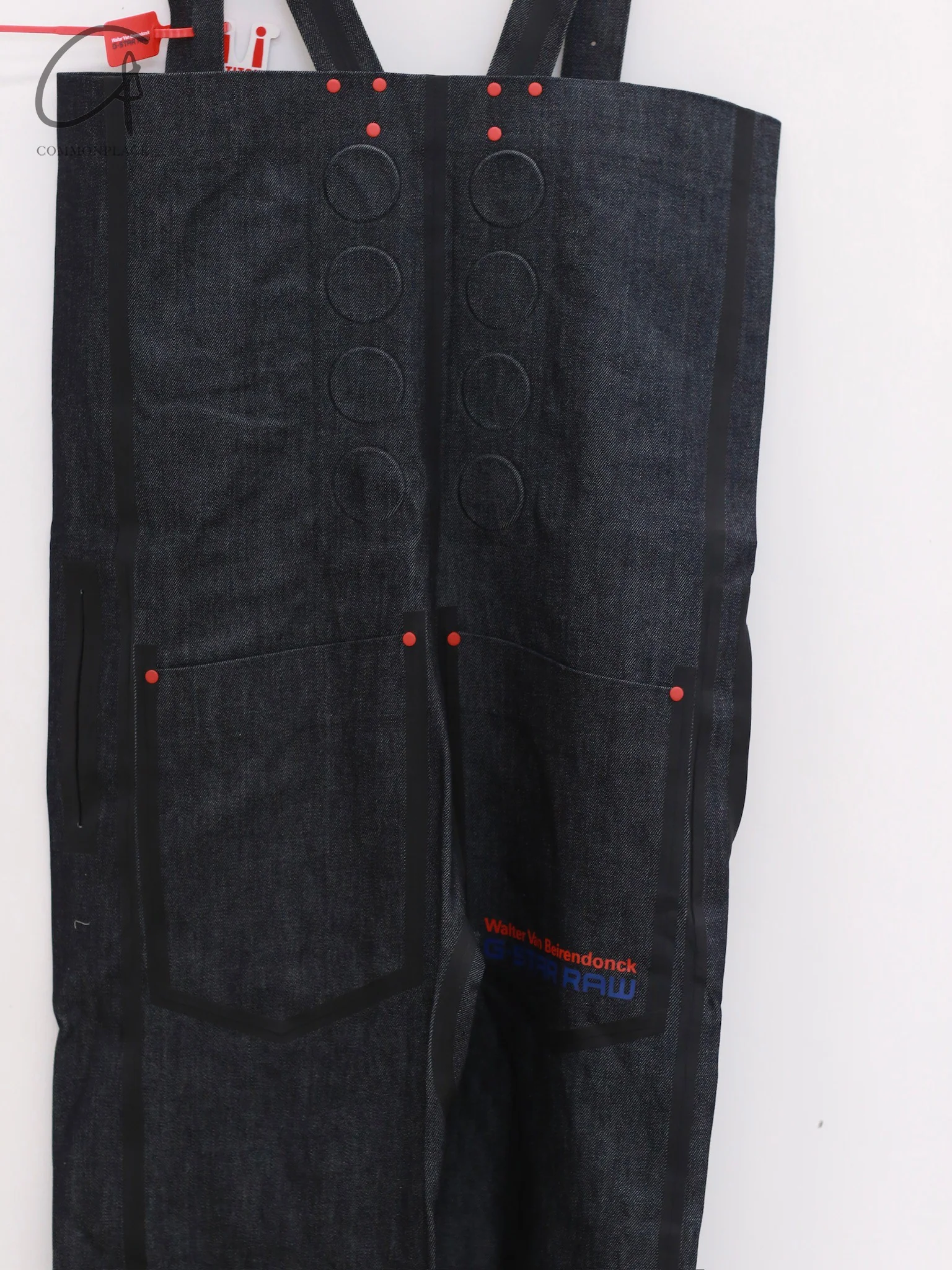 Walter Van Beirendonck 25 Spring/Summer Waders Belgium WVB-D25829-KIR Denim (Raw) Black - Image 3