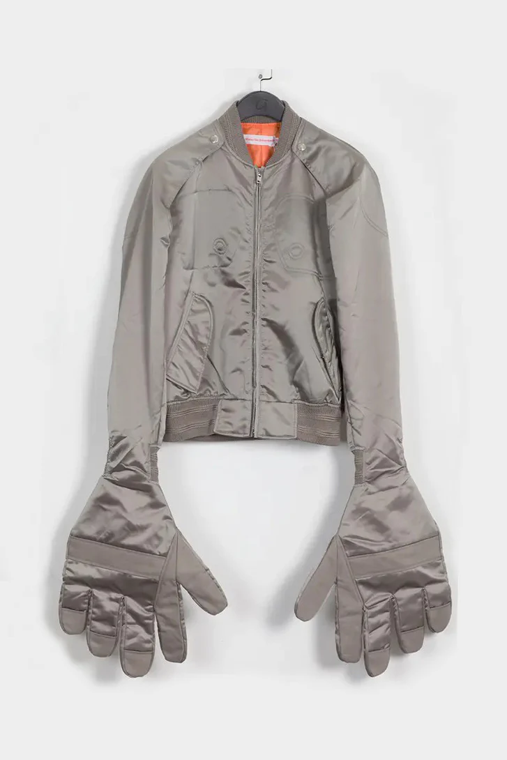 Walter Van Beirendonck  big hands, bomber jacket 3009 CC11 UNI