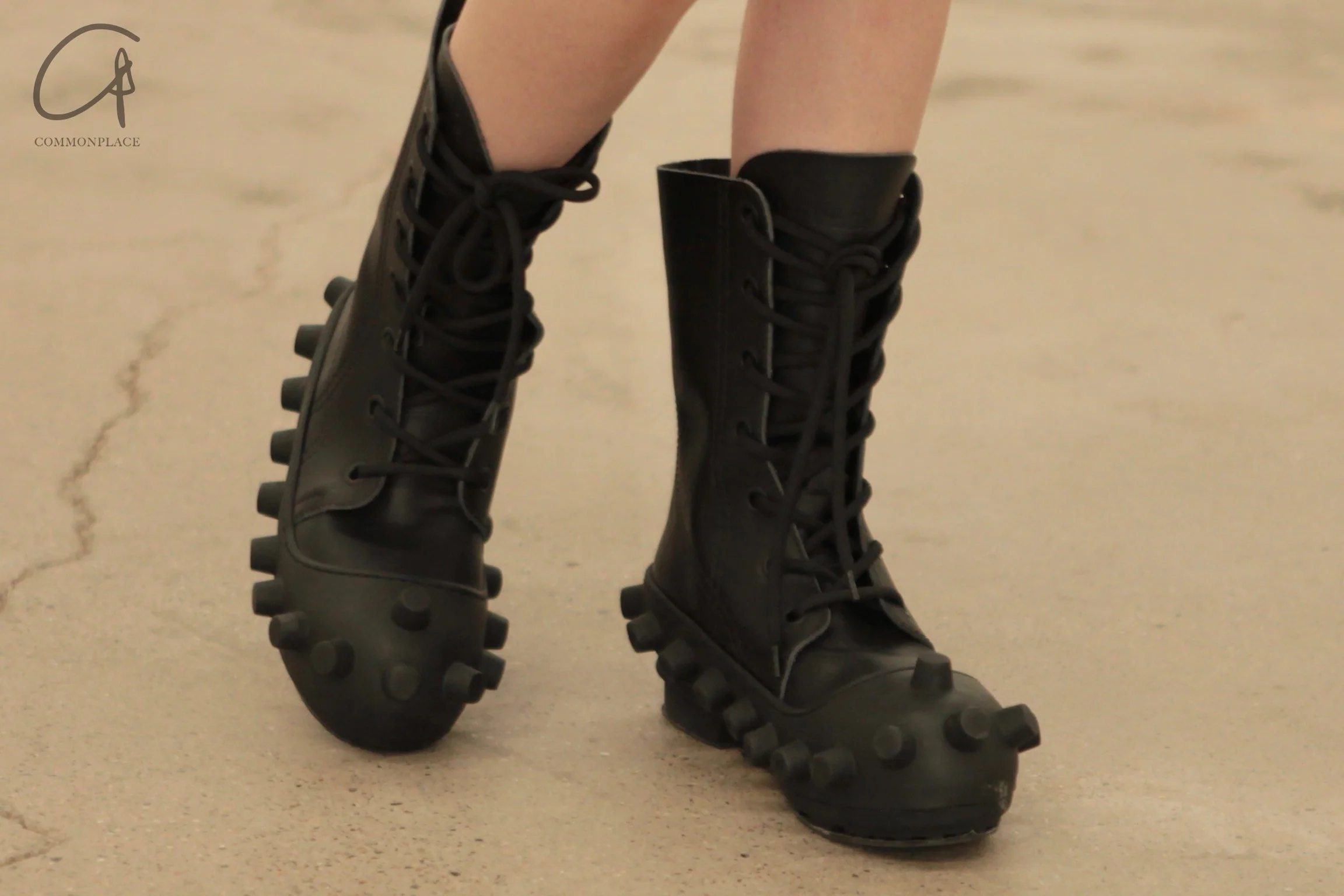 Walter Van Beirendonck Boom Boots WVB-10009-HEI  Black - Image 5
