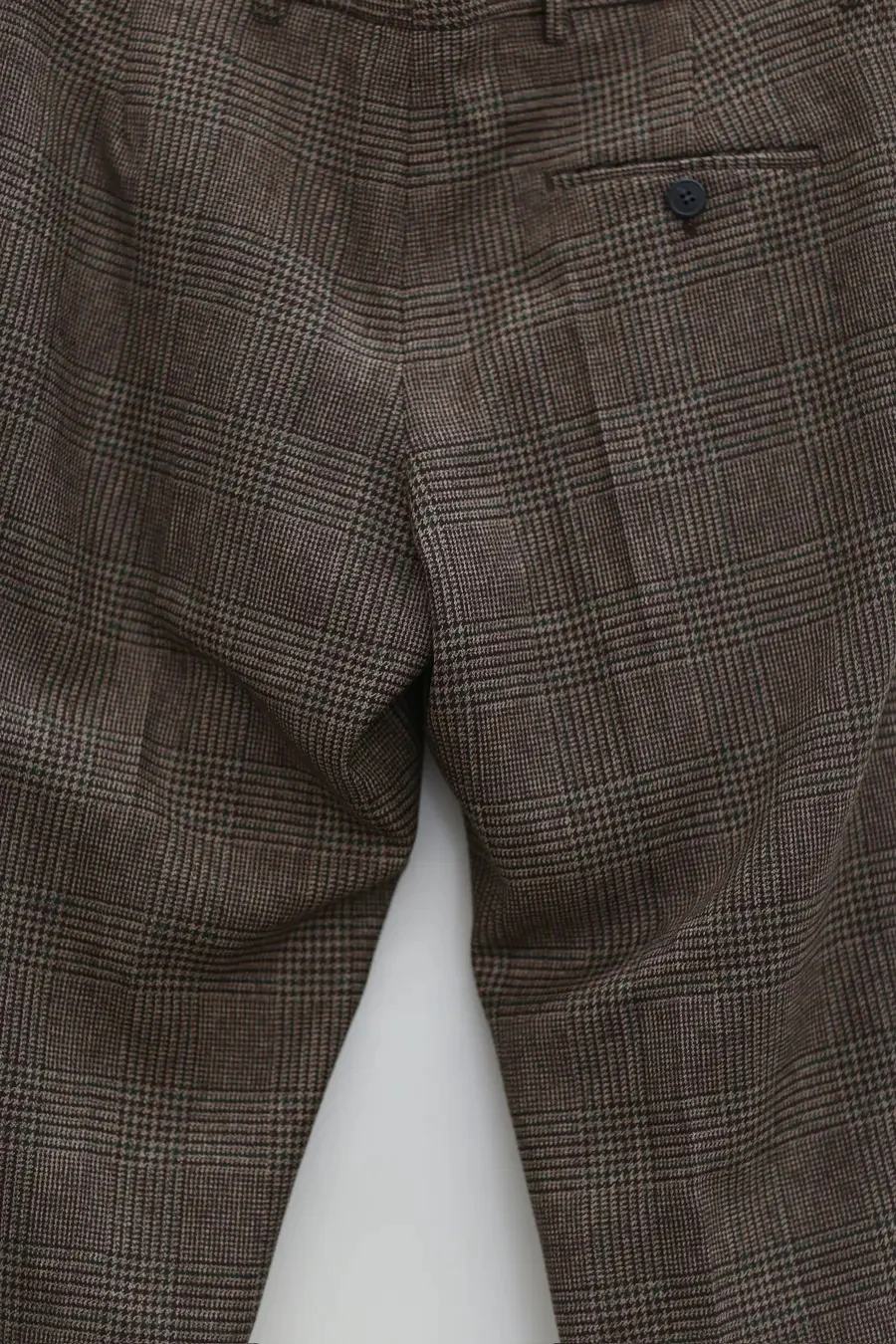 Walter Van Beirendonck checkered trousers 2000 brown - Image 3