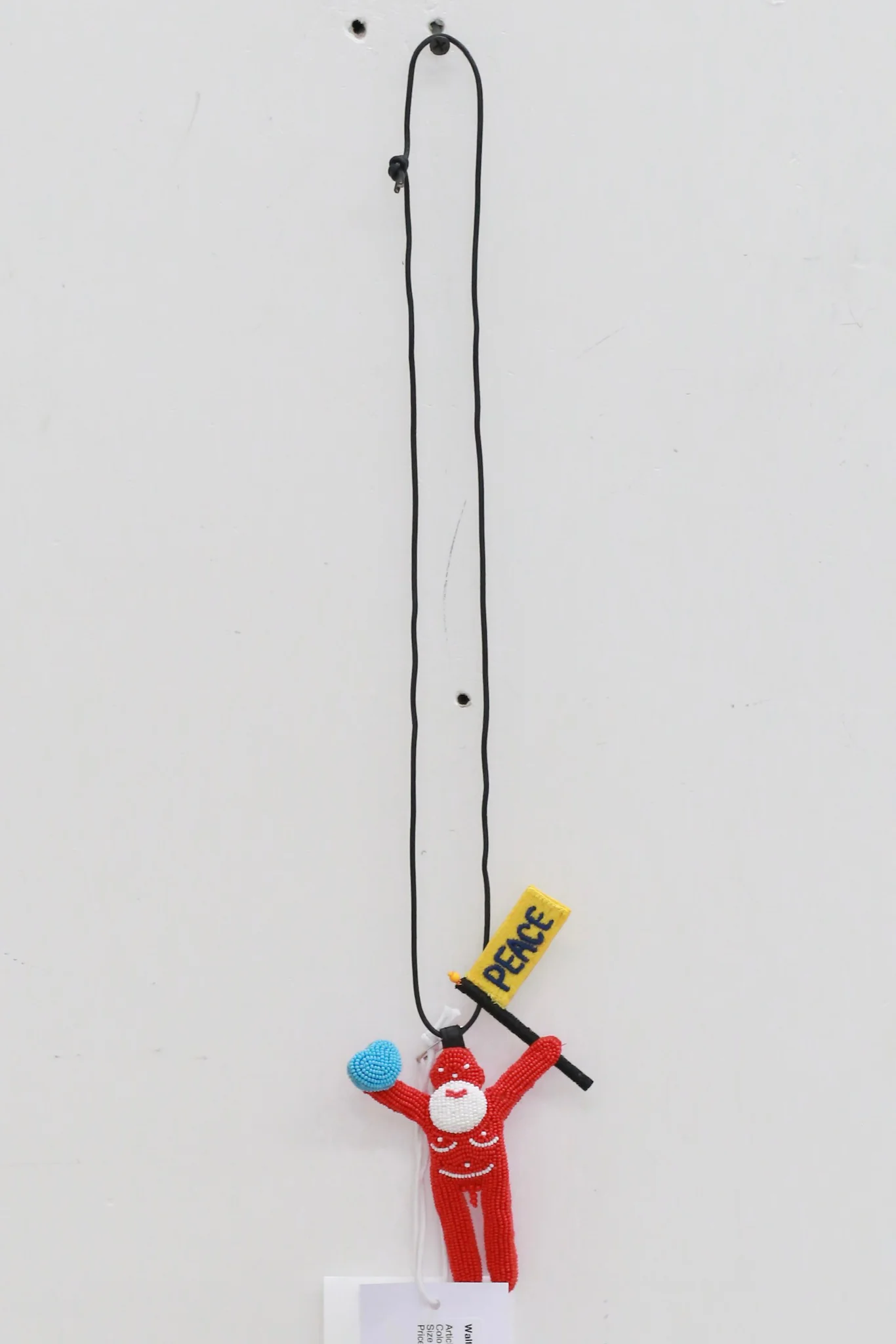 Walter Van Beirendonck Fall/Winter 2025 Alien Friends Peace Jewelry Necklace Collection WVB-AW25-9031-Sample (WVB-9030A) - Image 2