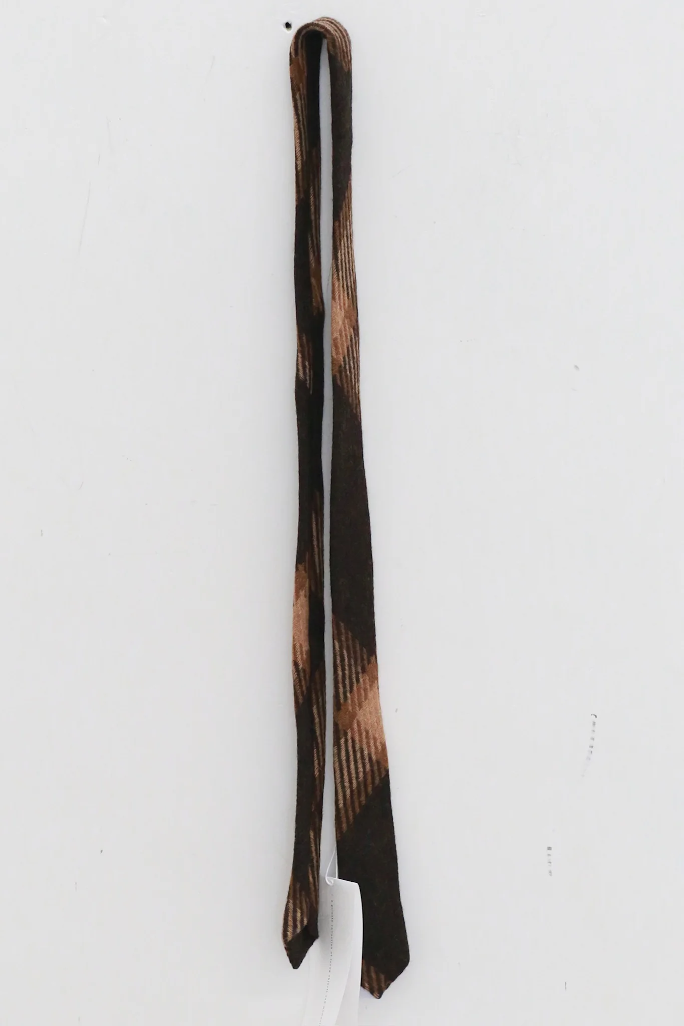 Walter Van Beirendonck Fall/Winter 2025 Embroidered Print Tie Collection WVB-9037-Brown