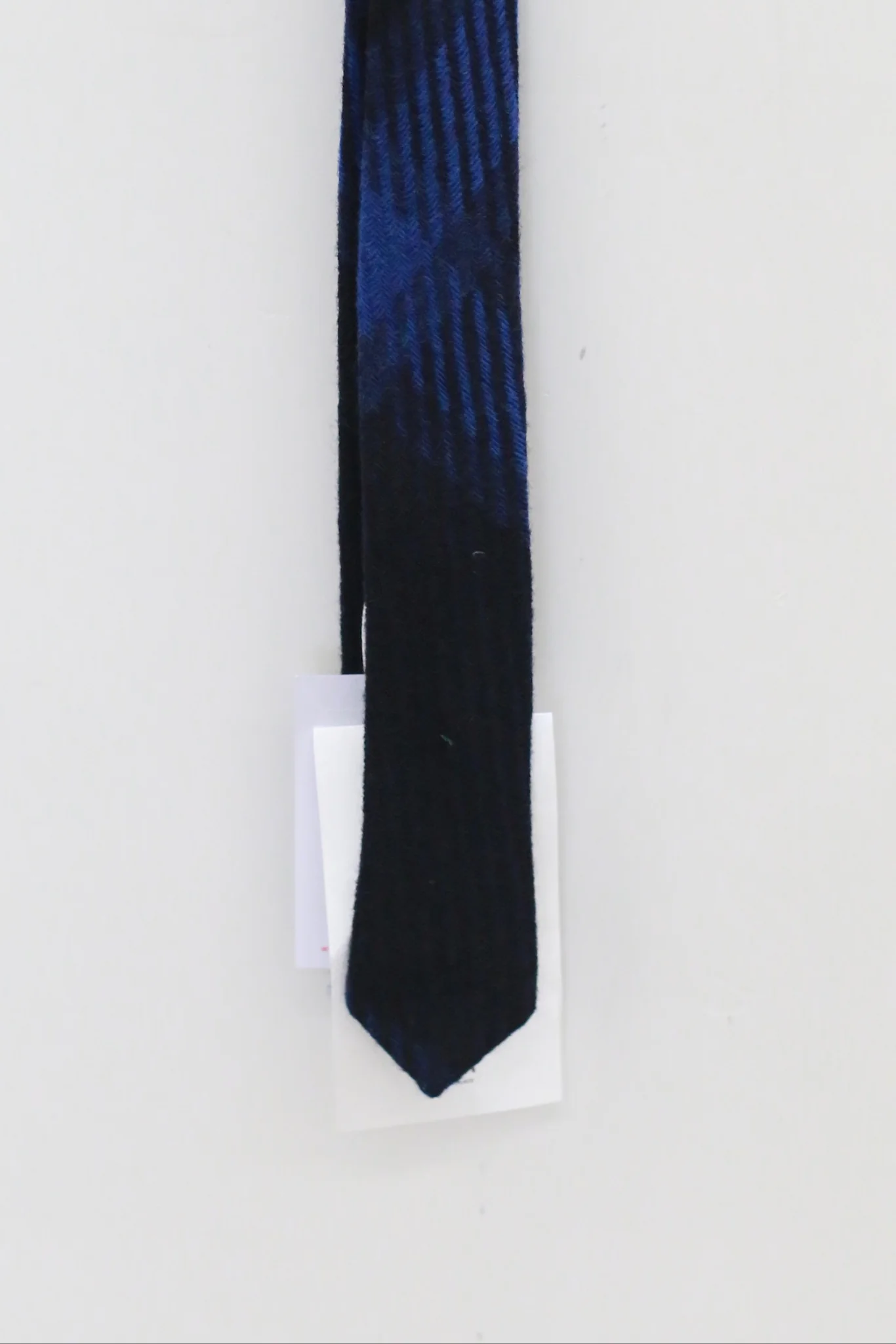 Walter Van Beirendonck Fall/Winter 2025 Embroidered Print Tie Collection WVB-9037-Clematis Blue - Image 2