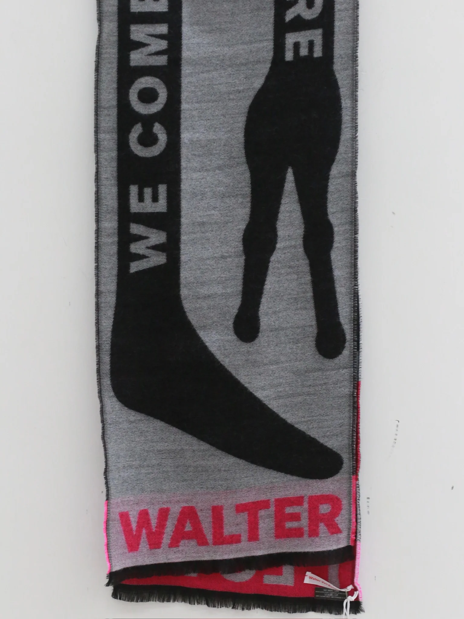 Walter van Beirendonck Fall/Winter 2025 Scarf Collection WVB-9003-Milk (9003 9006) - Image 3