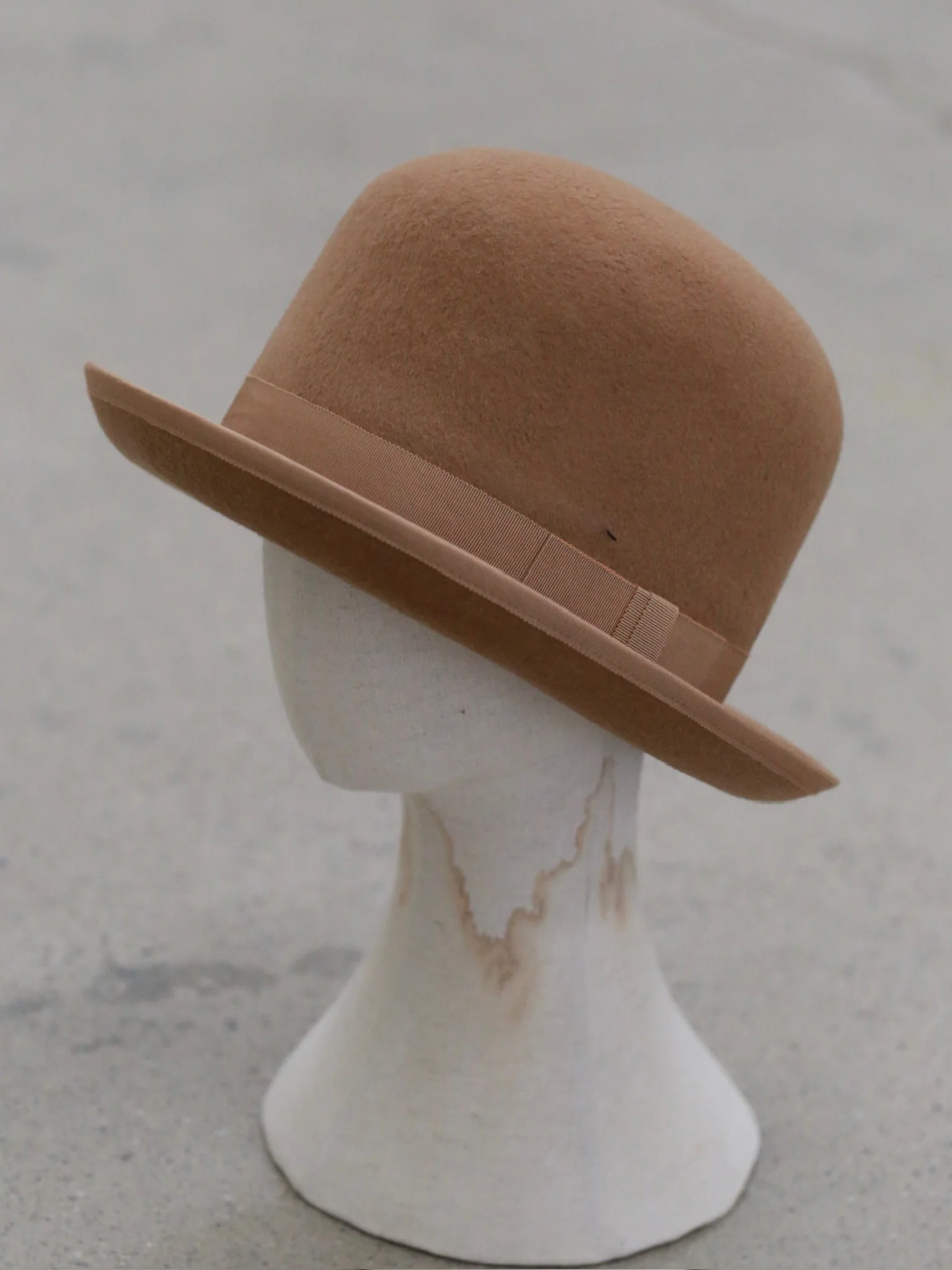 Walter Van Beirendonck Fall/Winter 2025 Stephen Jones New Hat WVB-9023-Camel - Image 3