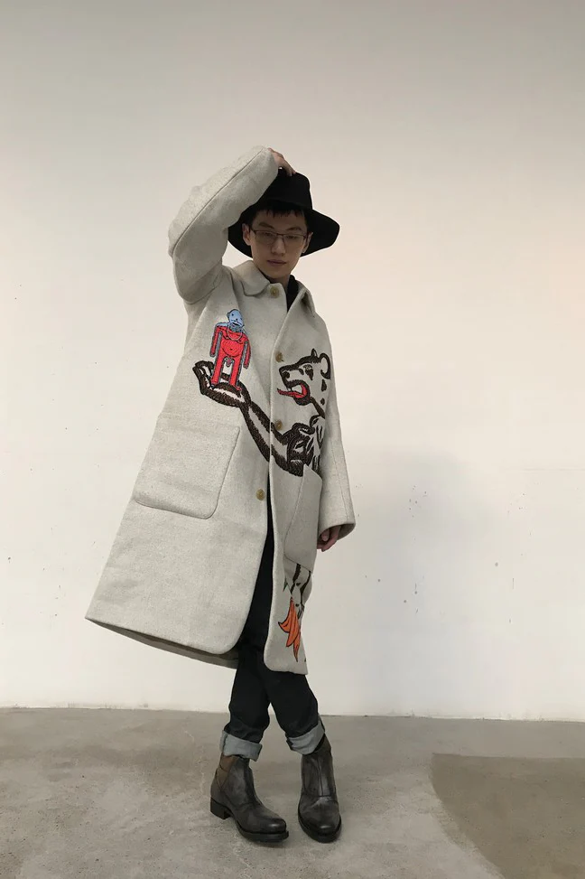 Walter Van Beirendonck (fine wool knit coat) 3004 CC17 UNI - Image 23