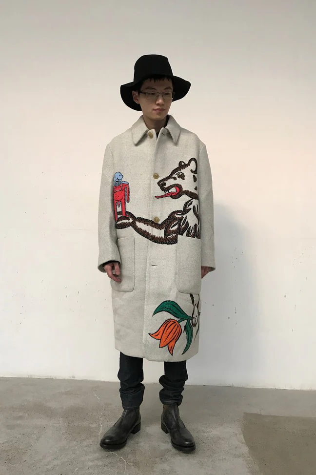 Walter Van Beirendonck (fine wool knit coat) 3004 CC17 UNI - Image 24