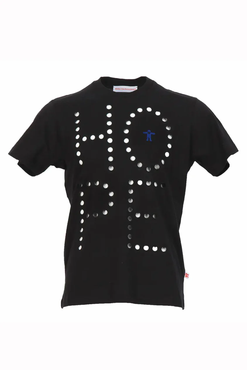 Walter Van Beirendonck (Hope T-shirt-black) 8003 Hope-T-Shirt cc27 black UNI
