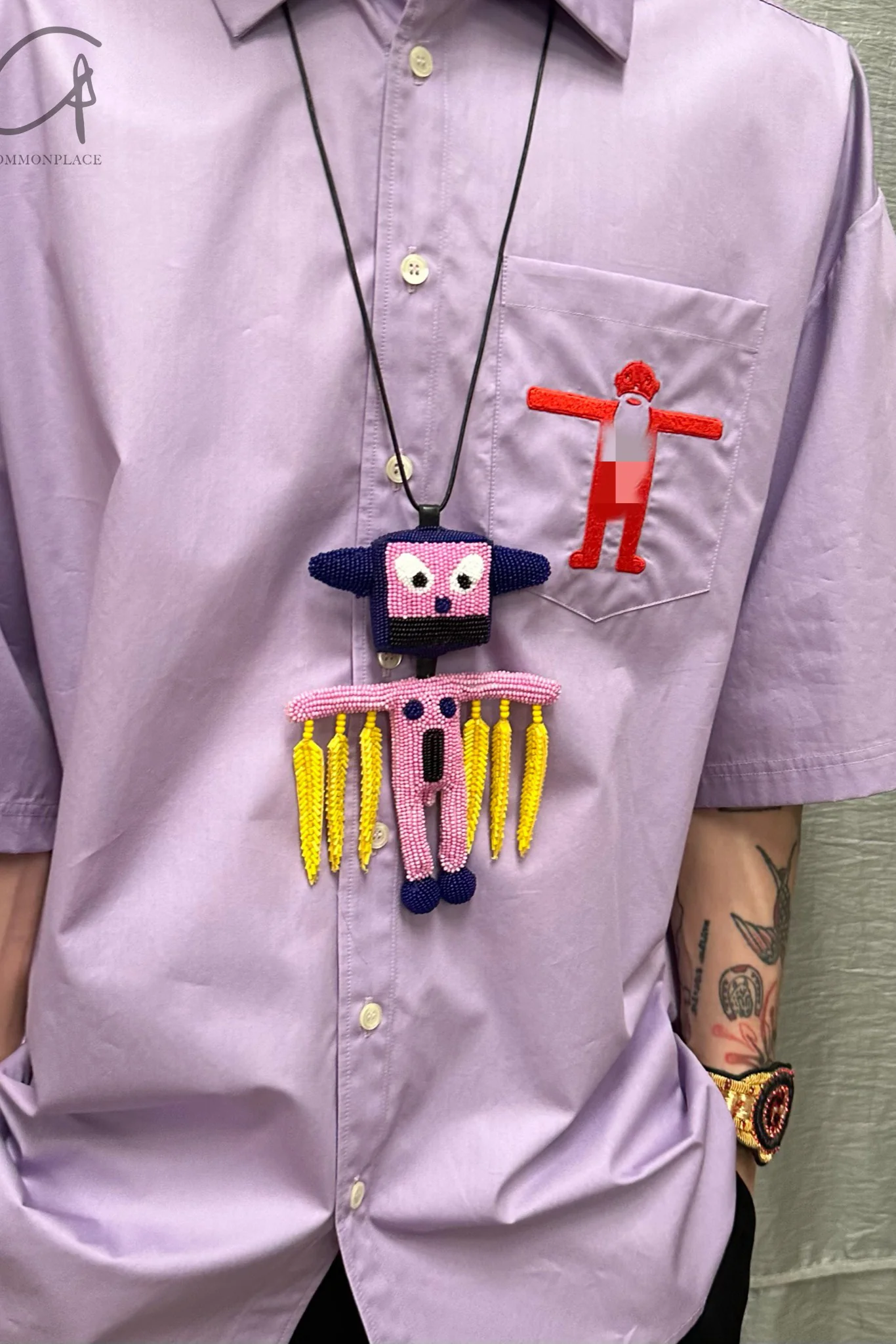 Walter Van Beirendonck Icarus Doll Jewelry Chain 9026 - Image 5