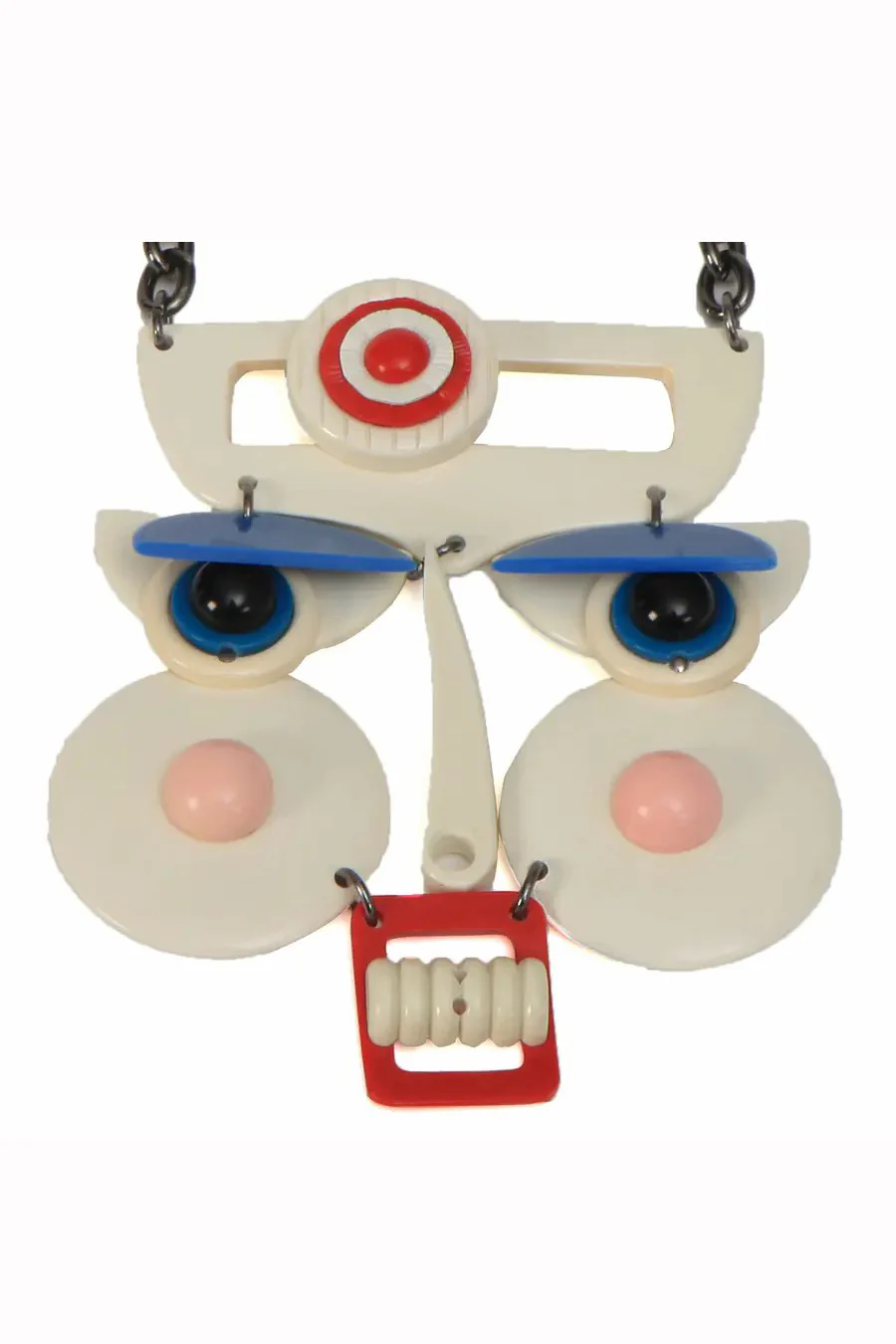 Walter Van Beirendonck (Joker Necklace) 9009 Flower-Face Necklace - Image 2