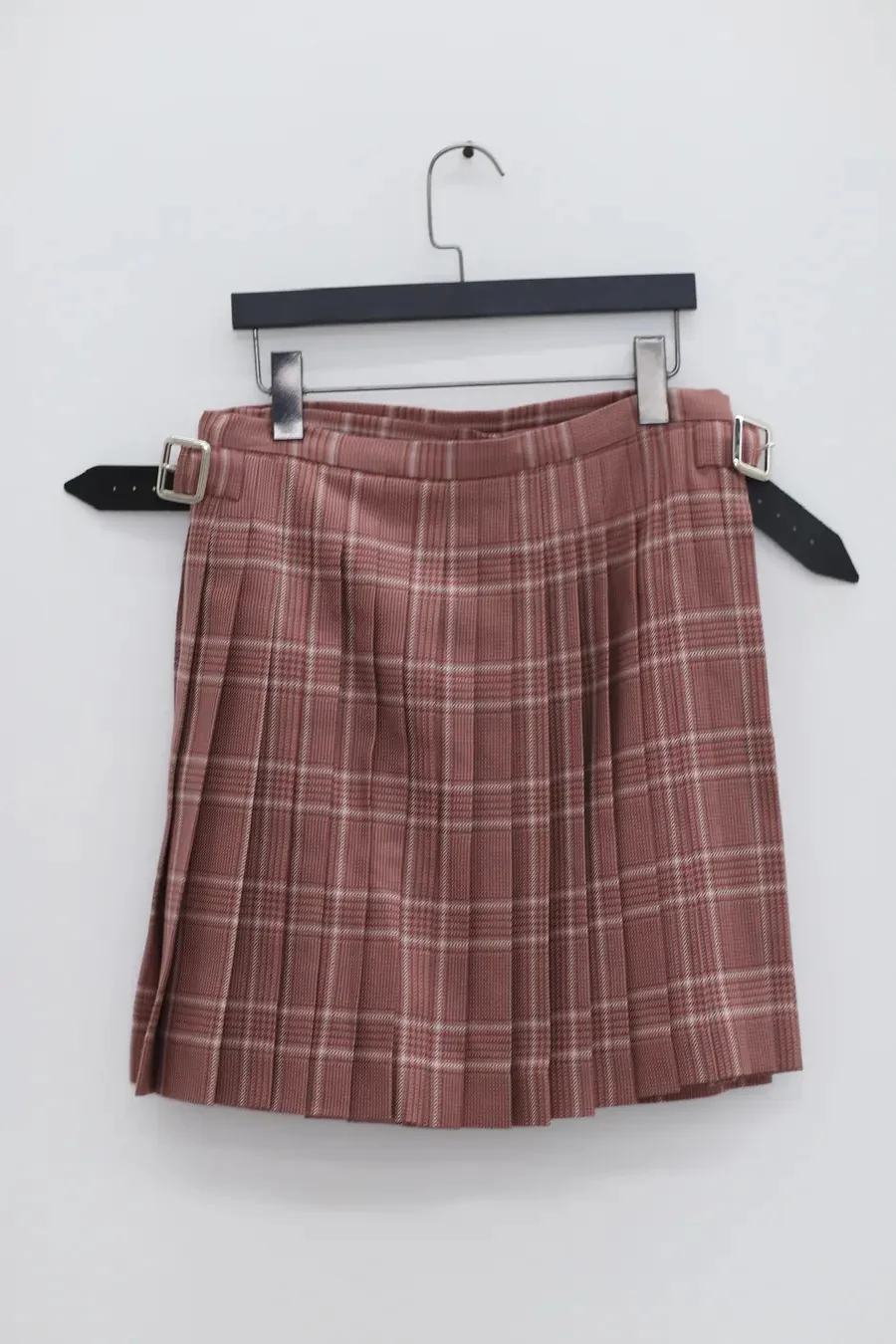 Walter Van Beirendonck kilt 2014 dark red - Image 2