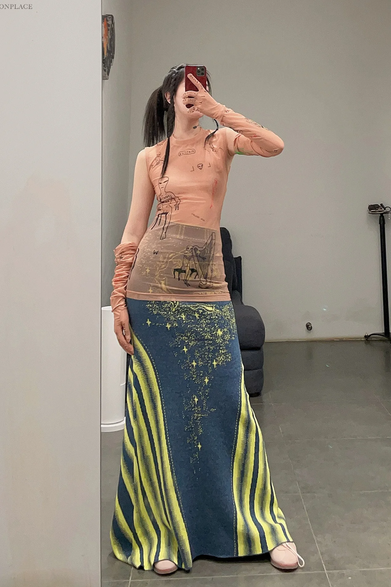 Walter Van Beirendonck Mateusz Sarzynski Tattoo Tattoos AW22-23 8050 Light Skin Tone - Image 7