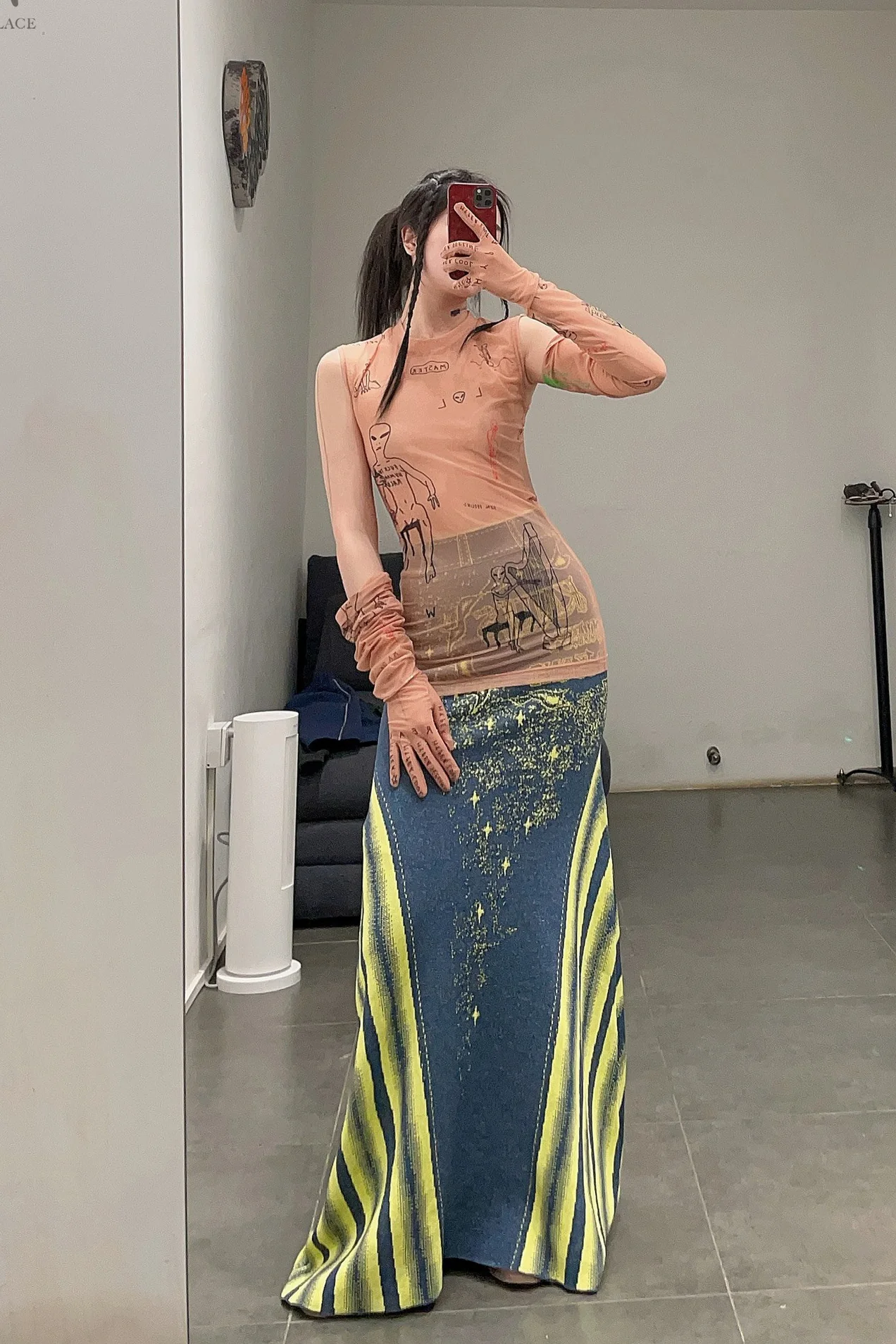 Walter Van Beirendonck Mateusz Sarzynski Tattoo Tattoos AW22-23 8050 Light Skin Tone - Image 8