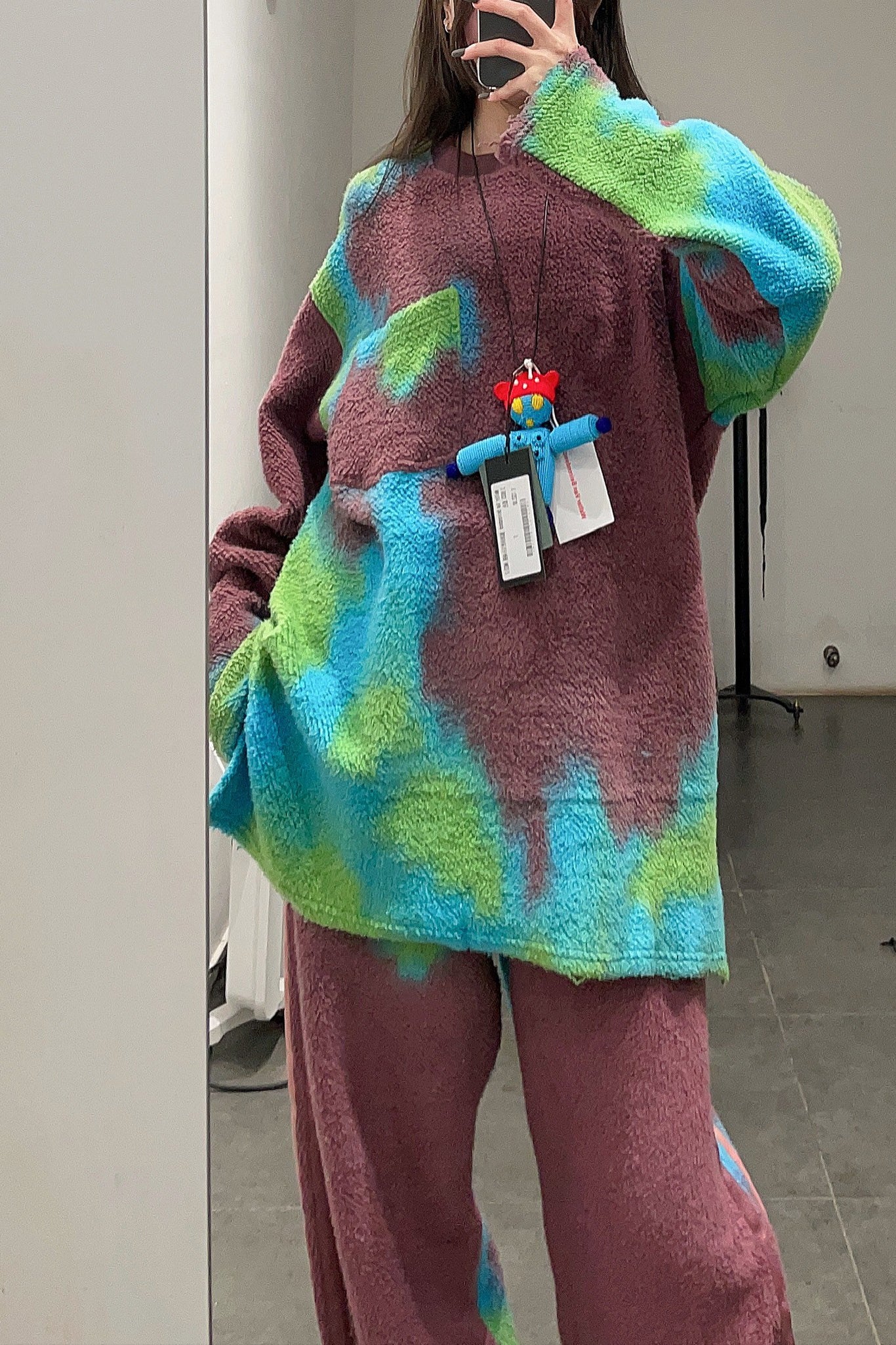Walter Van BeirendonCK Muscle Alien Gem Bink AW22-23 9033 Blue - Image 4