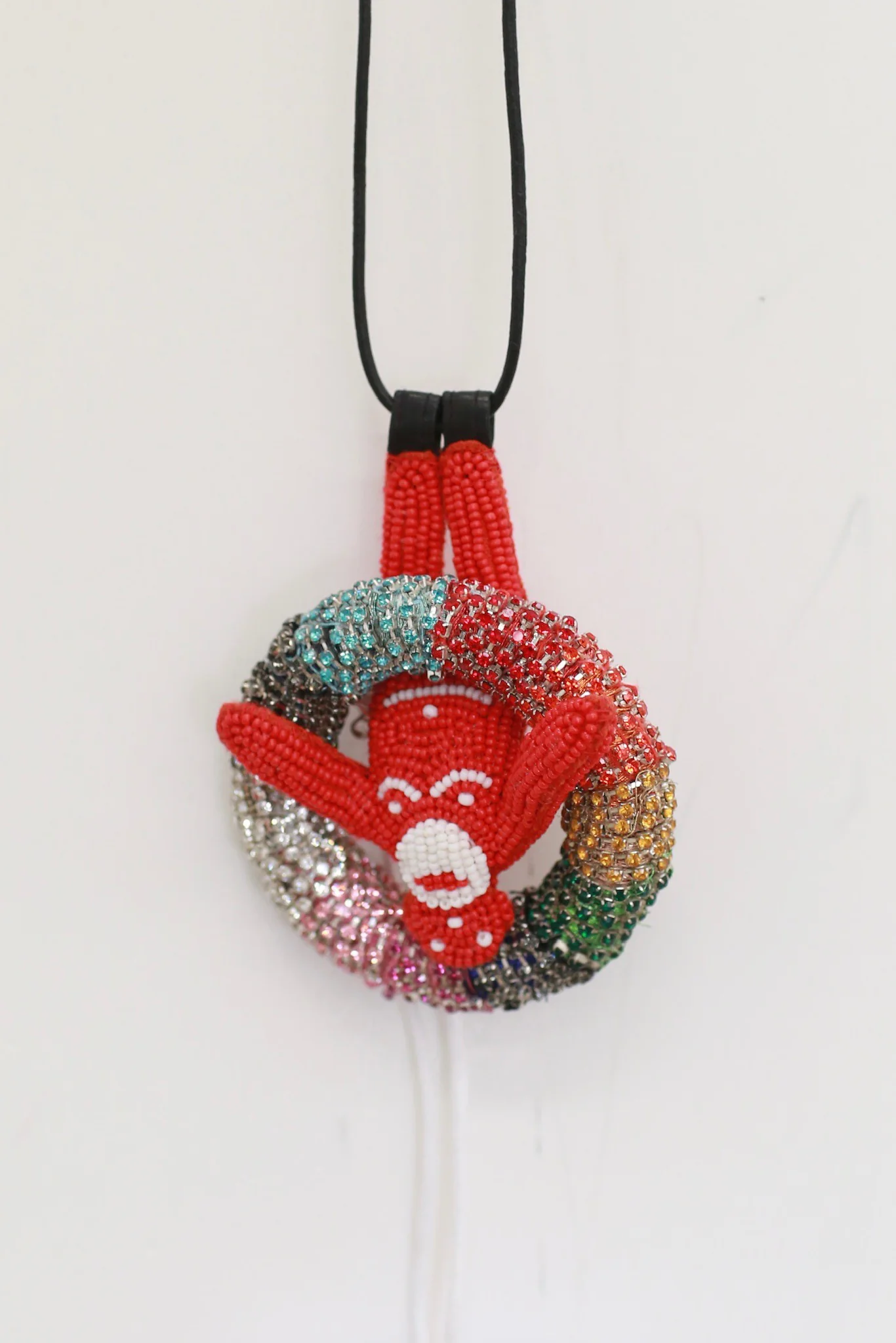 Walter Van Beirendonck Necklace Collection WVB-9032-Multi-F 9032 Diamond Gemstone Chain PWVB6