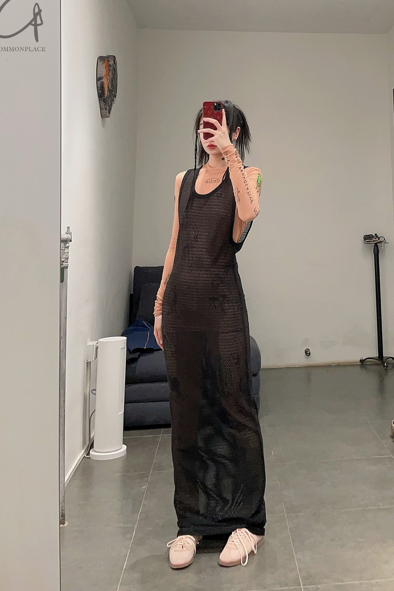 Walter Van BeirendonCK Nets Dress AW22-23 8042 - Image 17