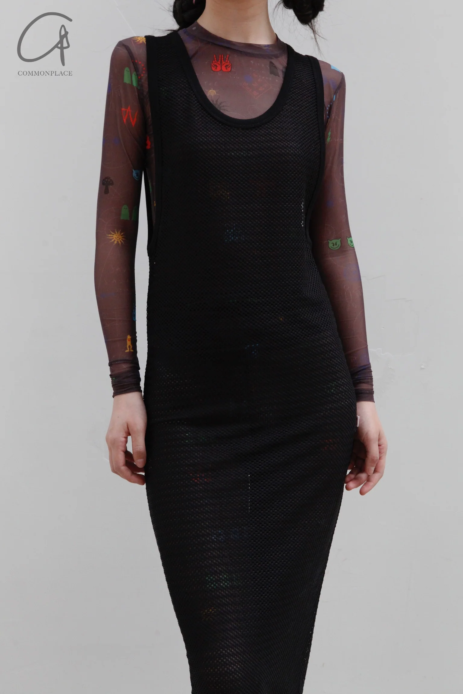 Walter Van BeirendonCK Nets Dress AW22-23 8042 - Image 5