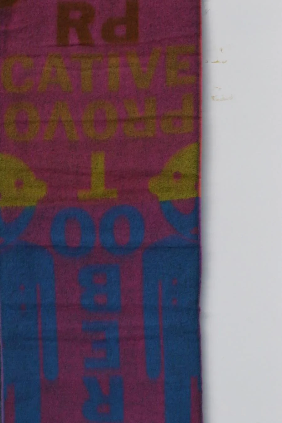 Walter Van BeirendonCK Scarf AW22-23 9006 Orange - Image 3