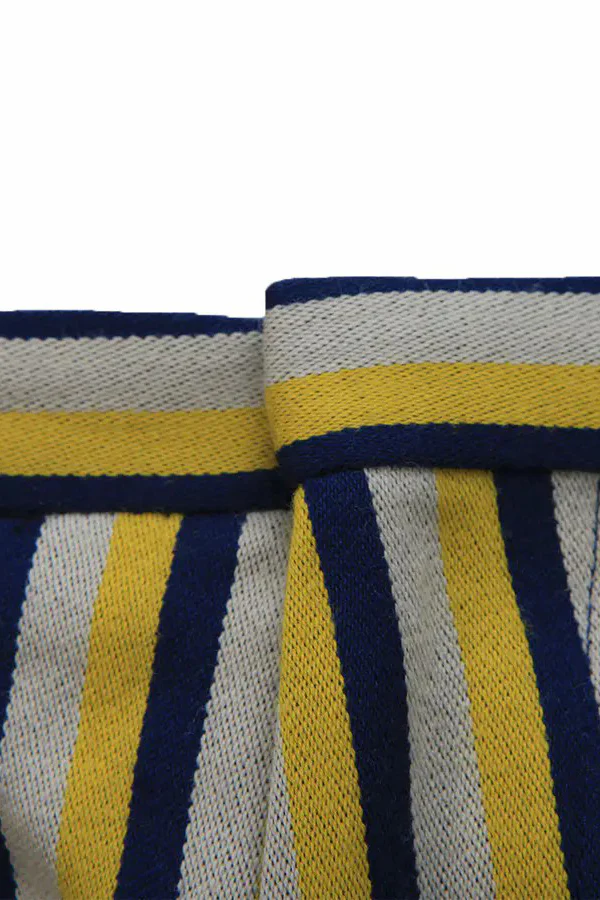 Walter Van Beirendonck (striped suit pants-yellow, blue) 2004 Dream-Trousers cc2 blue_yellow - Image 6