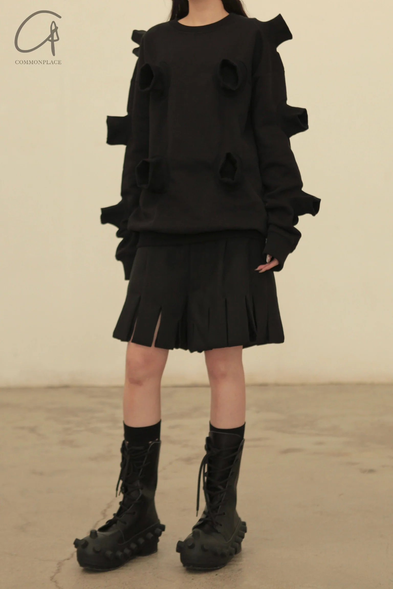 Walter Van Beirendonck sun shorts 2008 black - Image 6